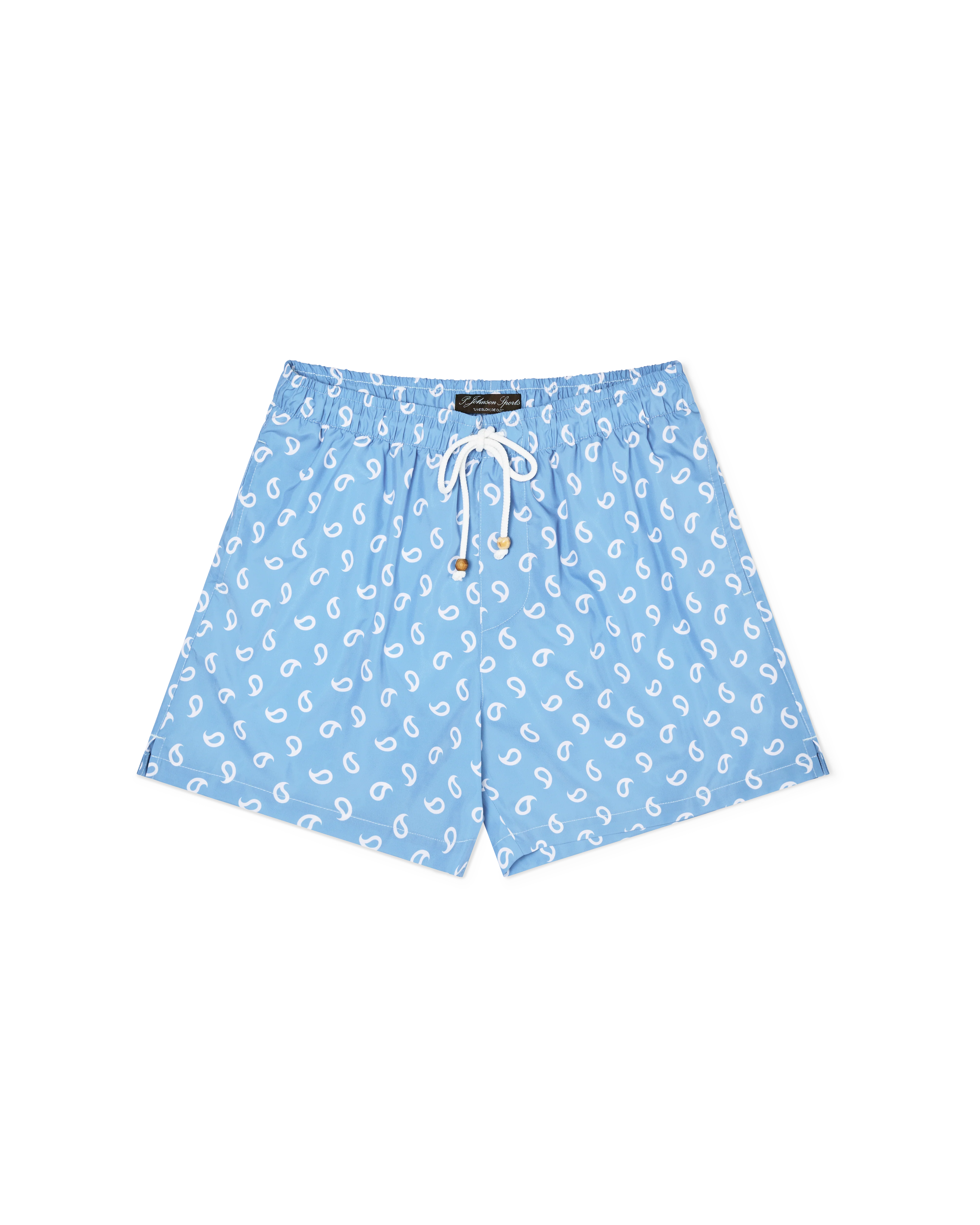 Paisley Swim Short - Cornflower - Image 2