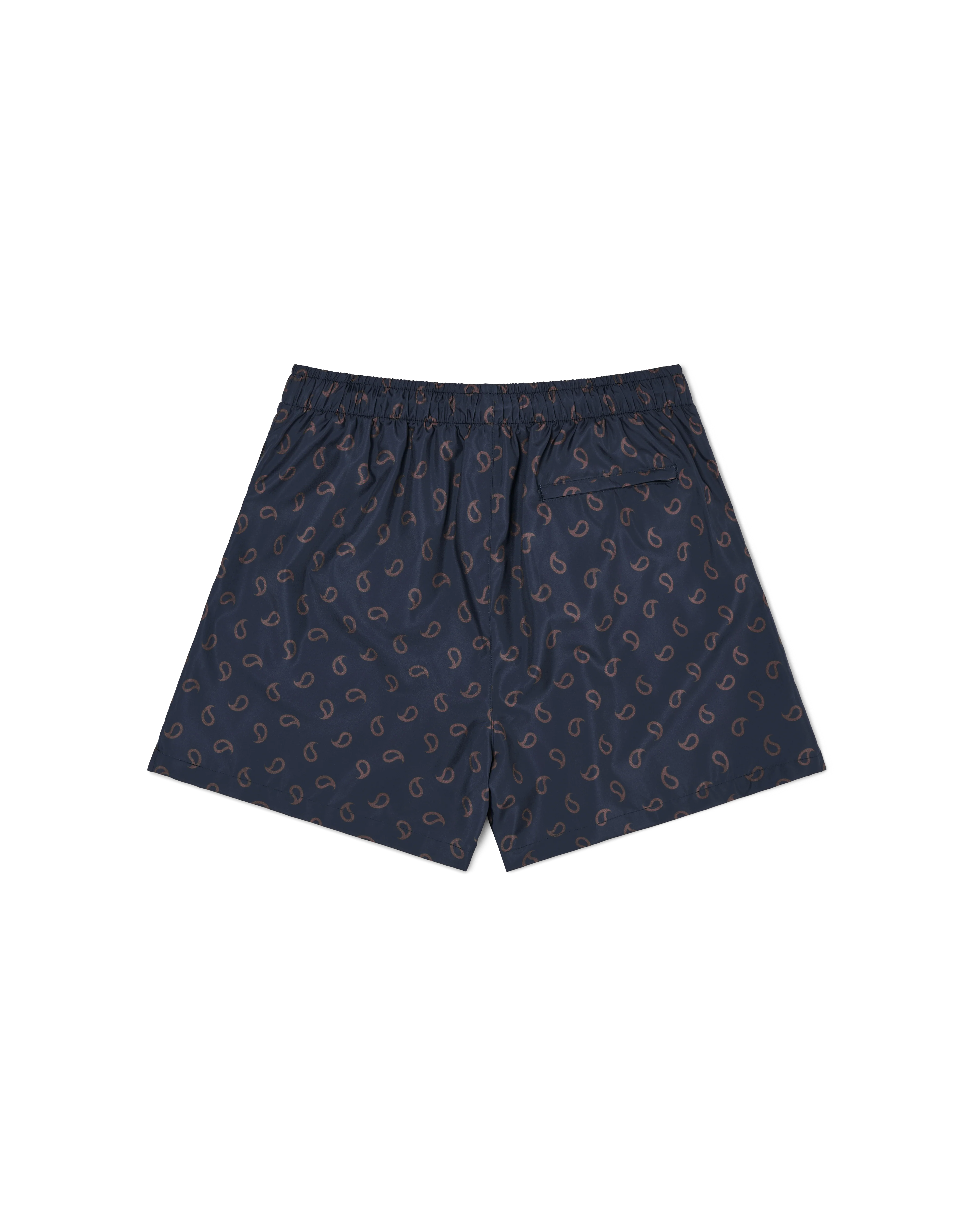 Paisley Swim Short - Navy - Image 3
