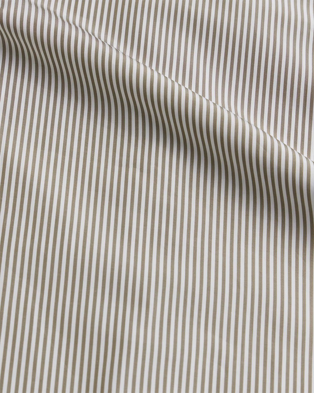 Poplin Shirt - Brown Stripe - Image 3