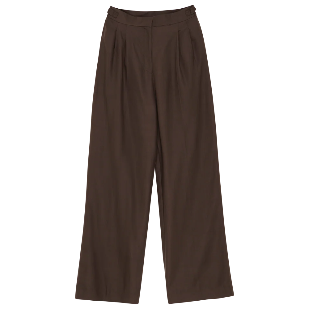 Perriand Trouser - Chocolate Dupioni - Image 6