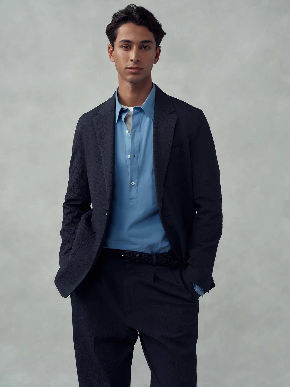 Poplin Popover - Cornflower - Image 5