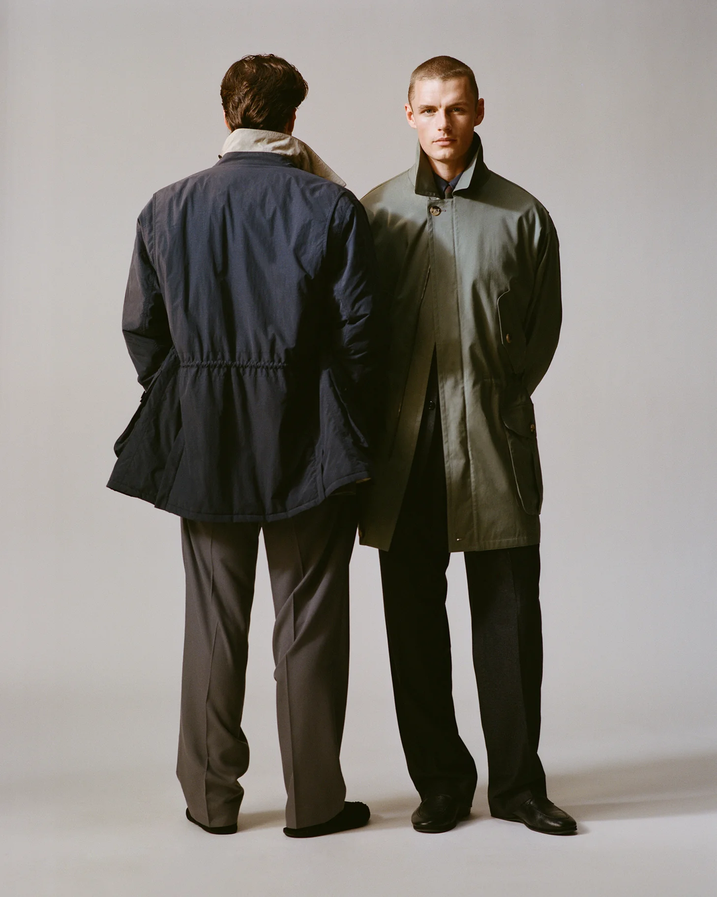 Campagna Coat - Navy - Image 5