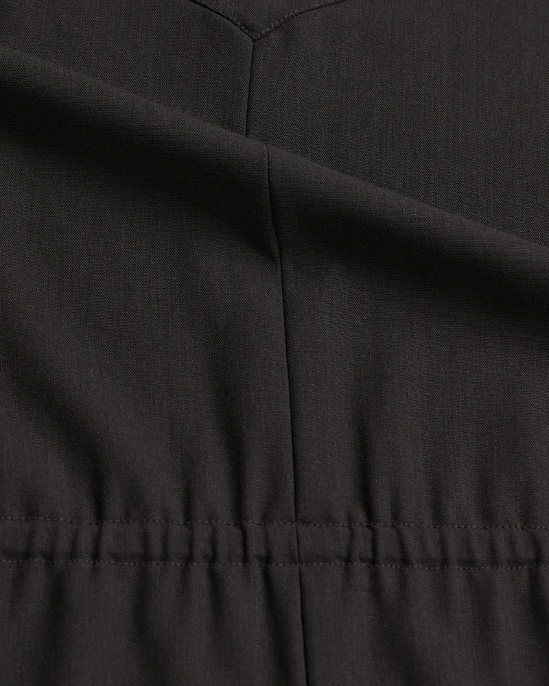 Reine Reversible Jacket - Chocolate & Navy - Image 14