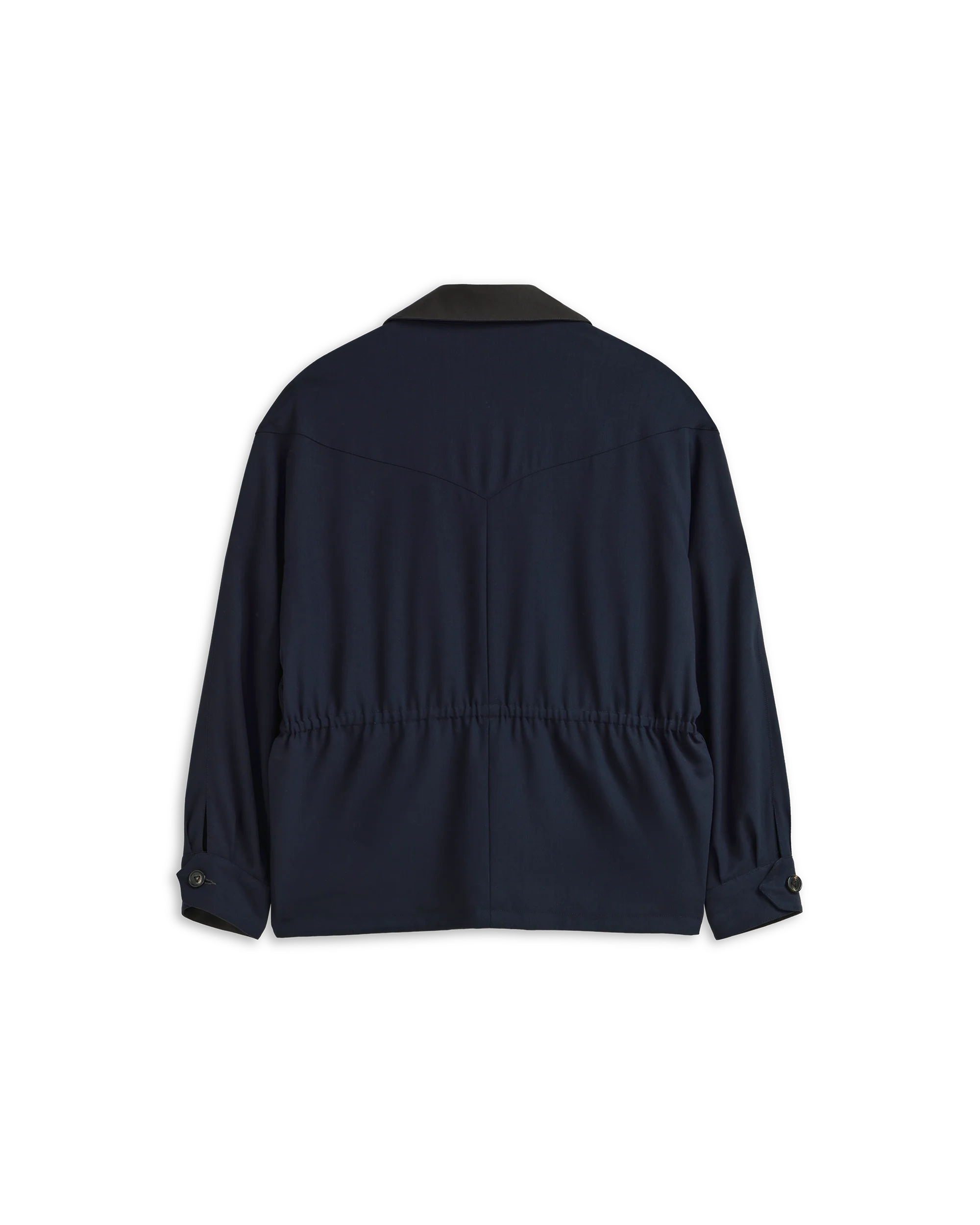 Reine Reversible Jacket - Chocolate & Navy - Image 5