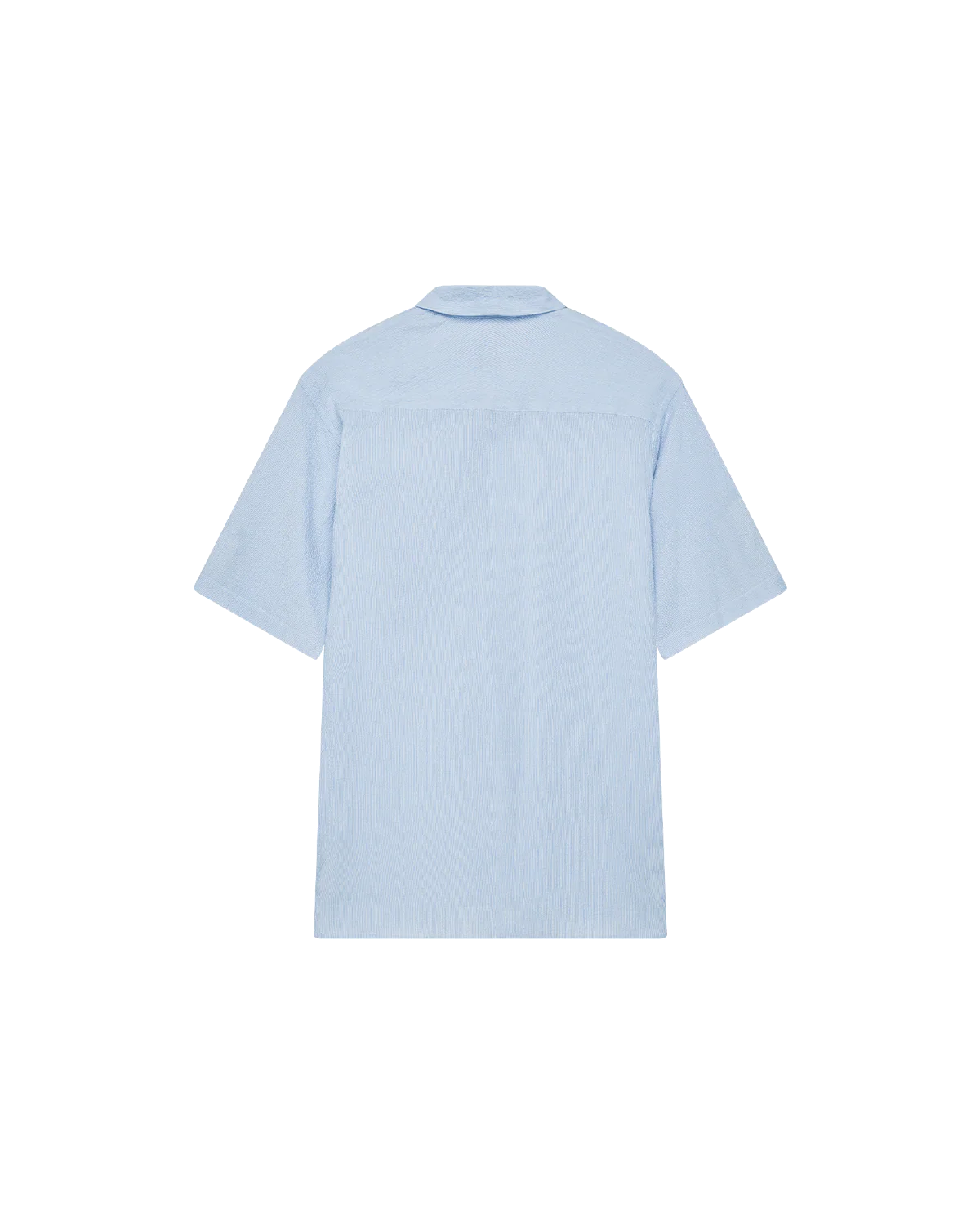 Resort Shirt I - Blue Stripe Fine Seersucker - Image 7