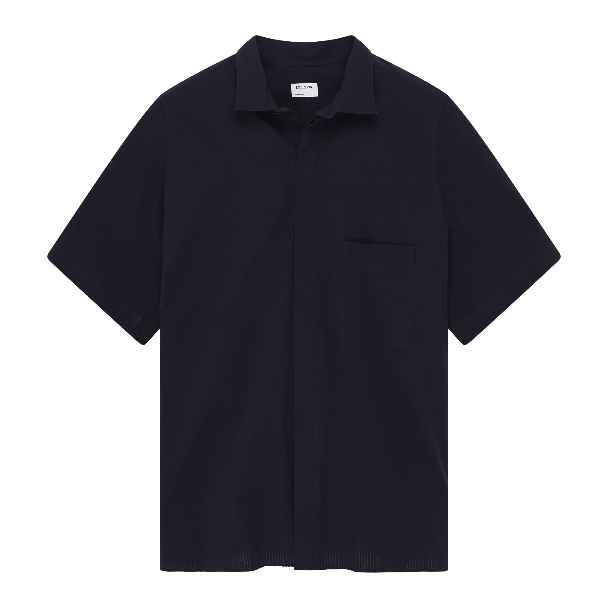 Resort Shirt I - Navy Fine Seersucker - Image 5