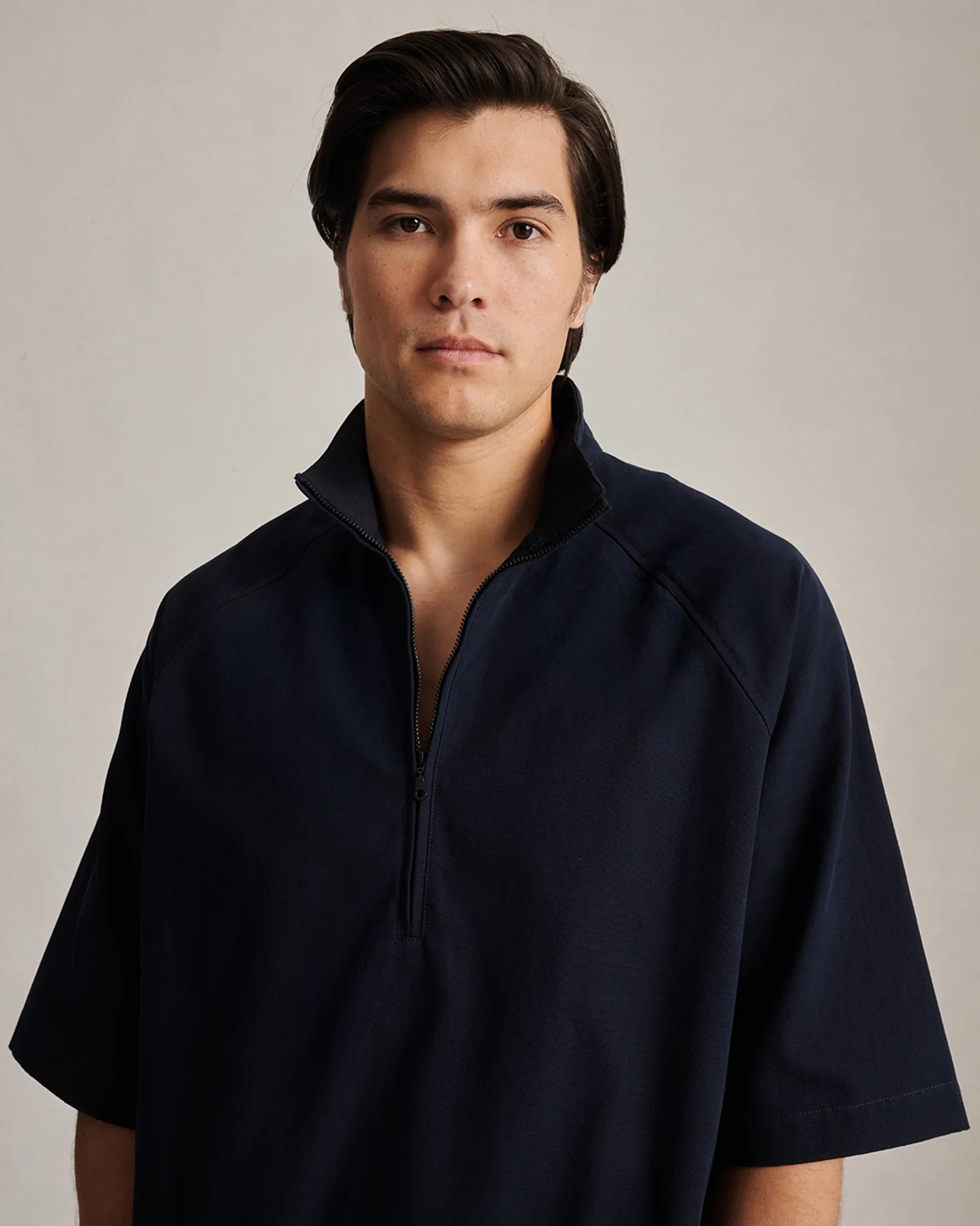 Rōjin Quarter Zip - Navy - Image 3