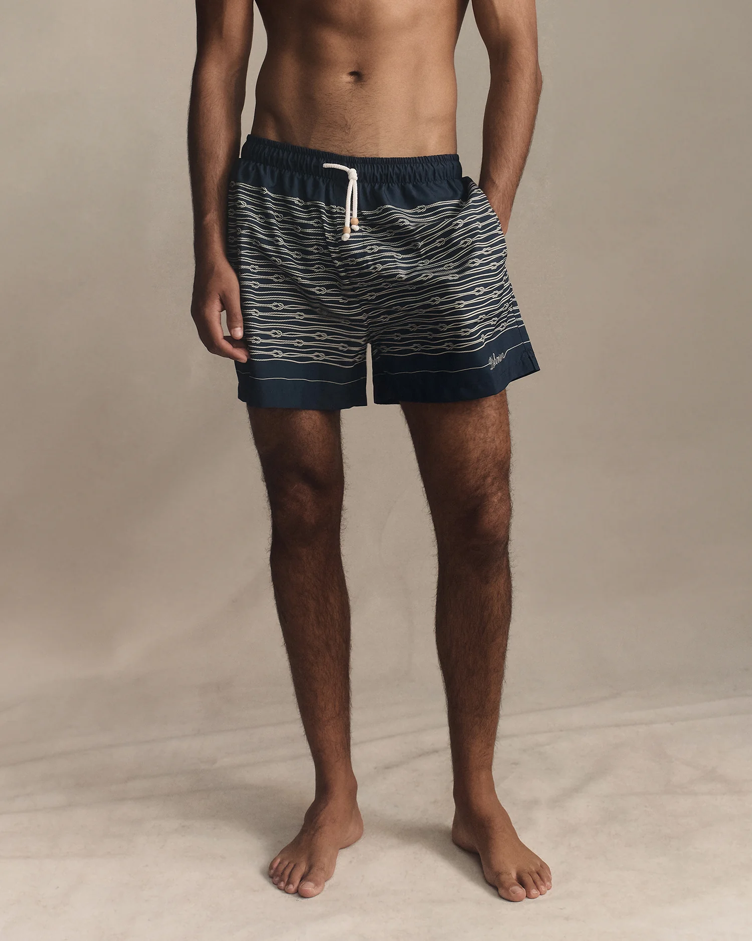 Rope Swim Shorts - Navy