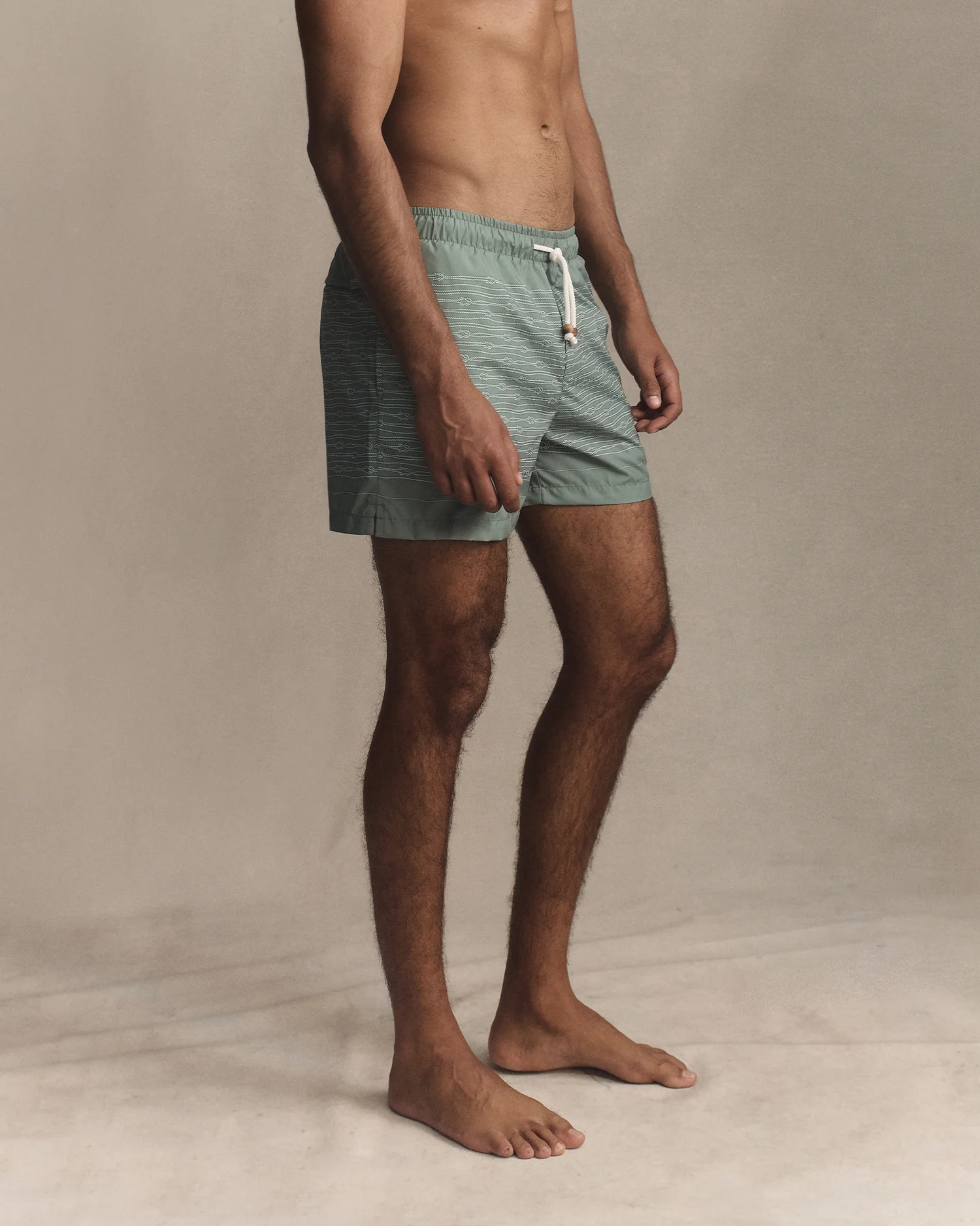 Rope Swim Shorts - Seafoam - Image 3