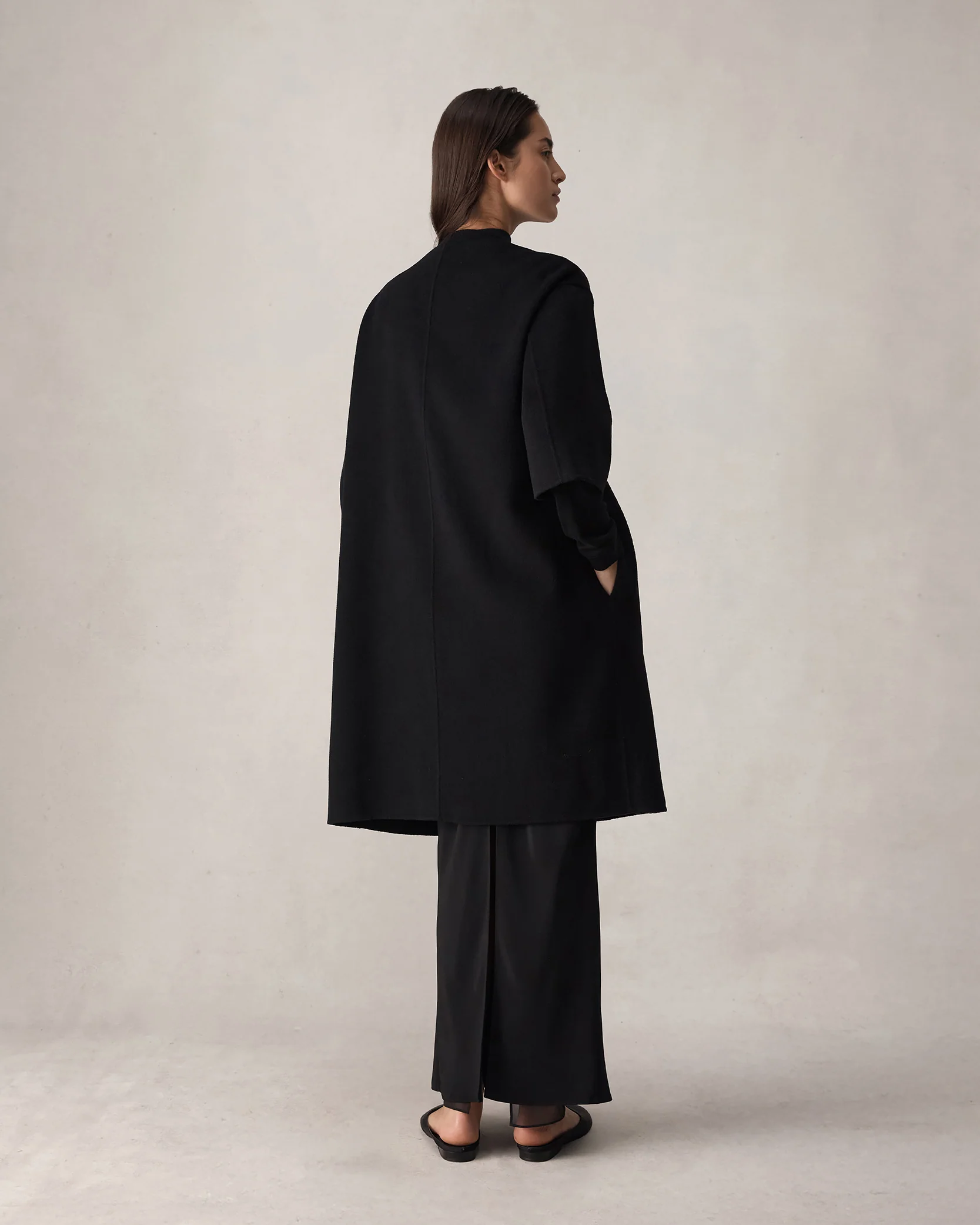 Rosie Coat - Black - Image 6