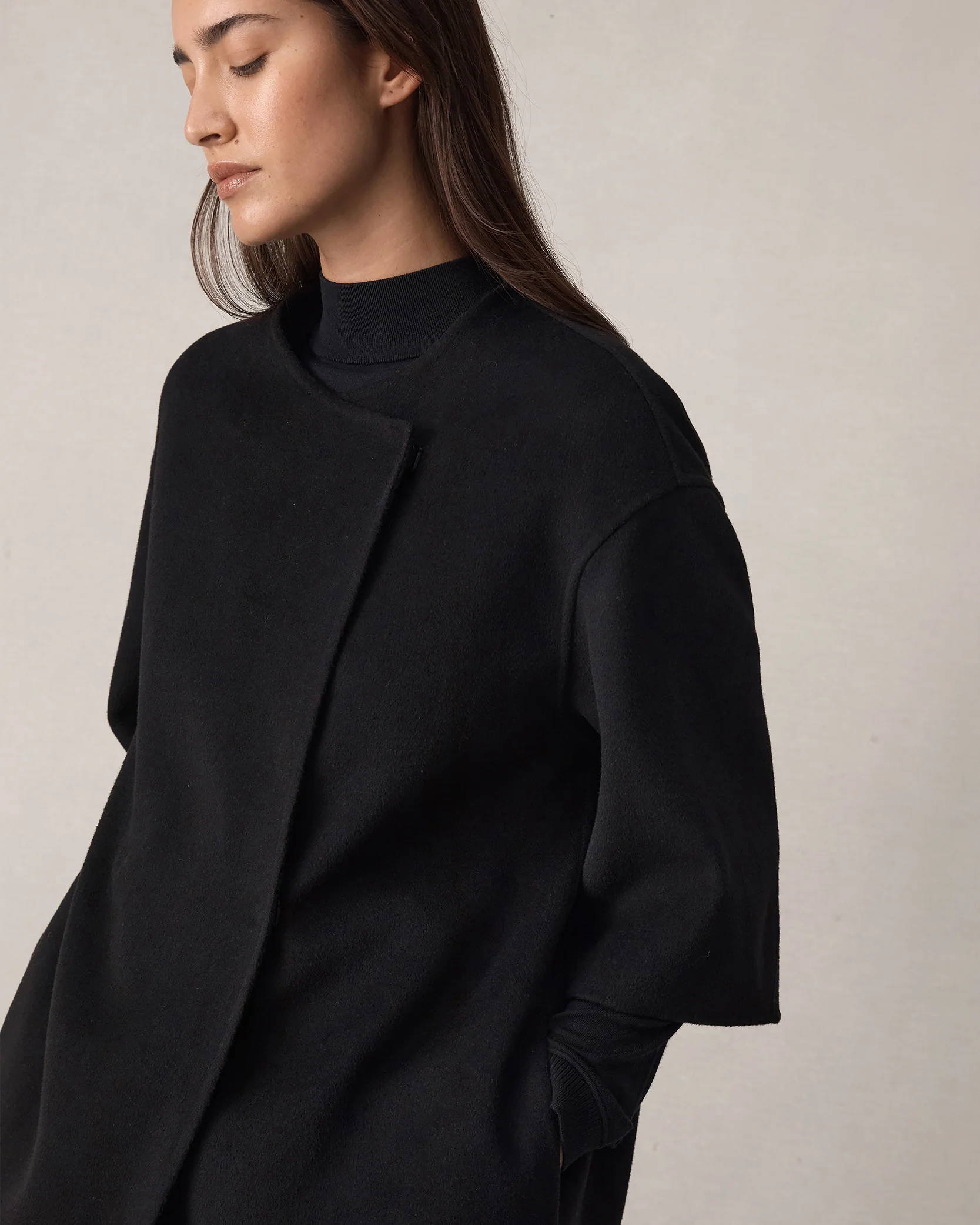 Rosie Coat - Black - Image 8