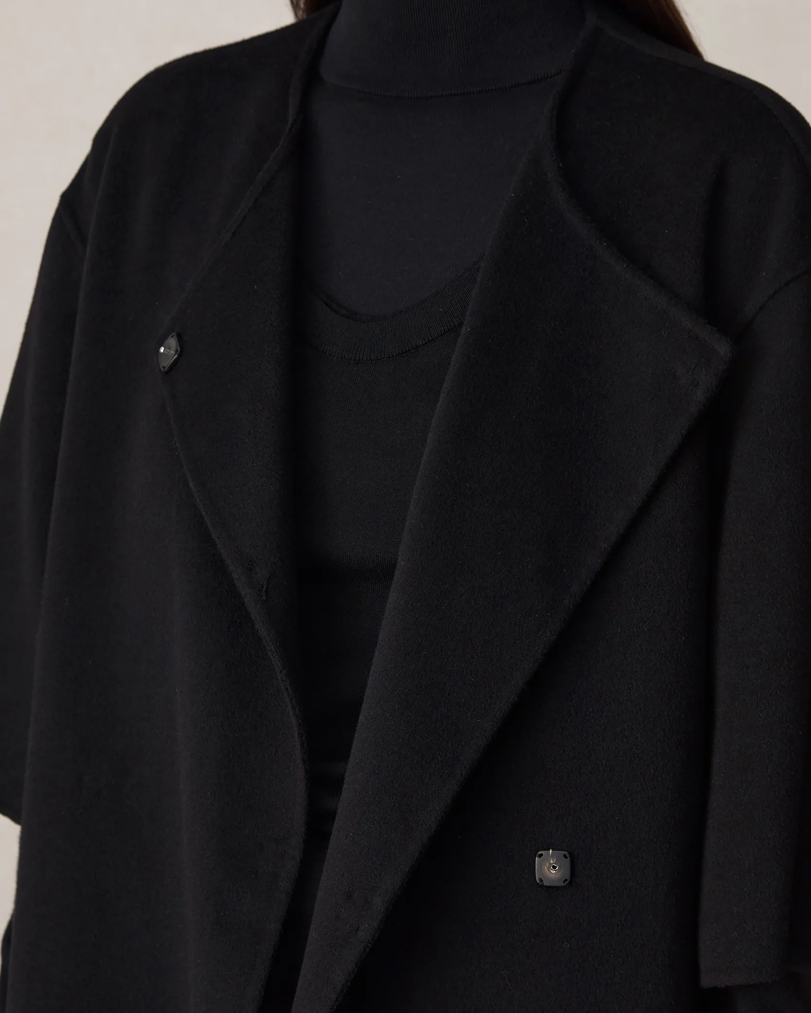 Rosie Coat - Black - Image 9