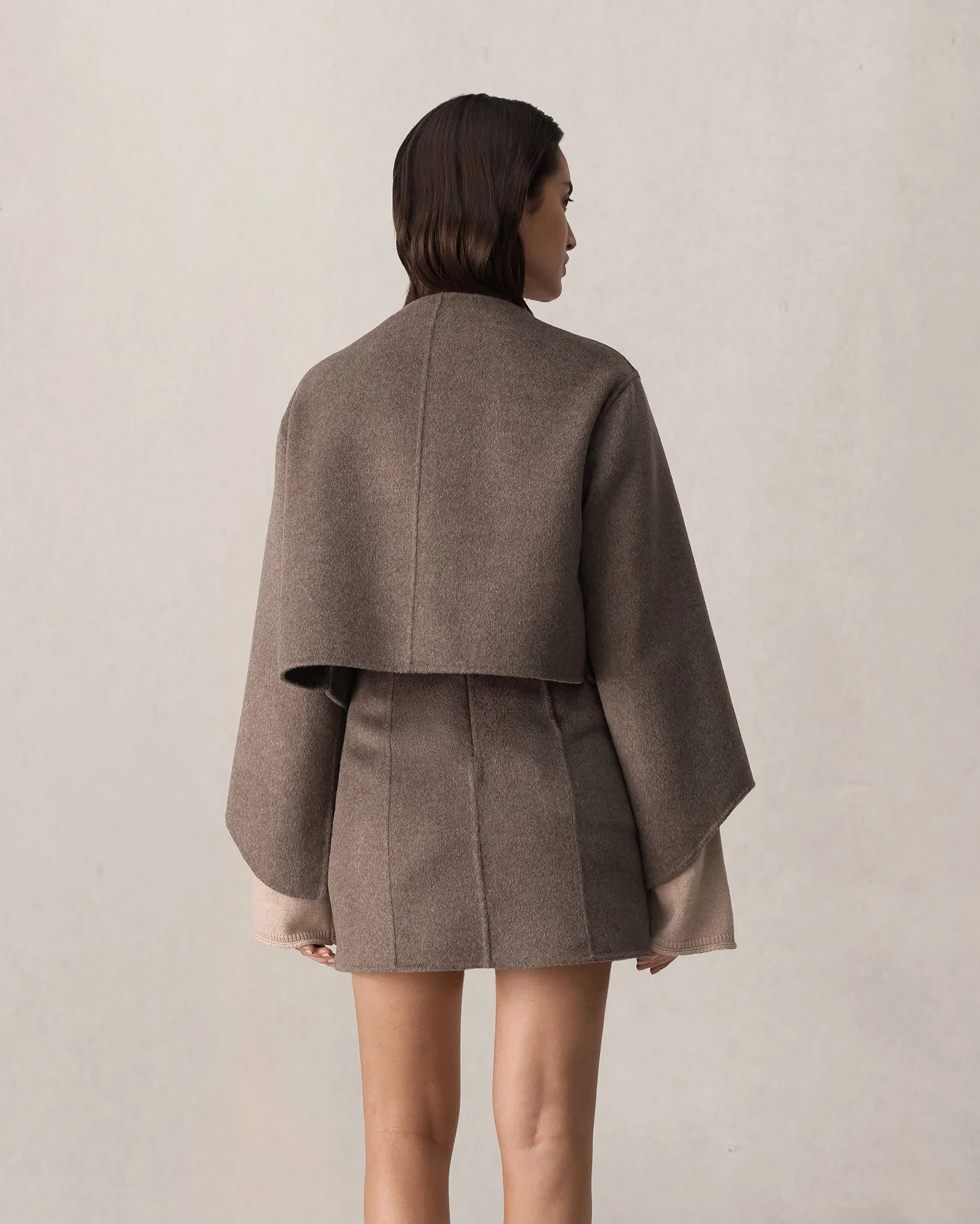 Rosie Cropped Jacket - Brindle - Image 6
