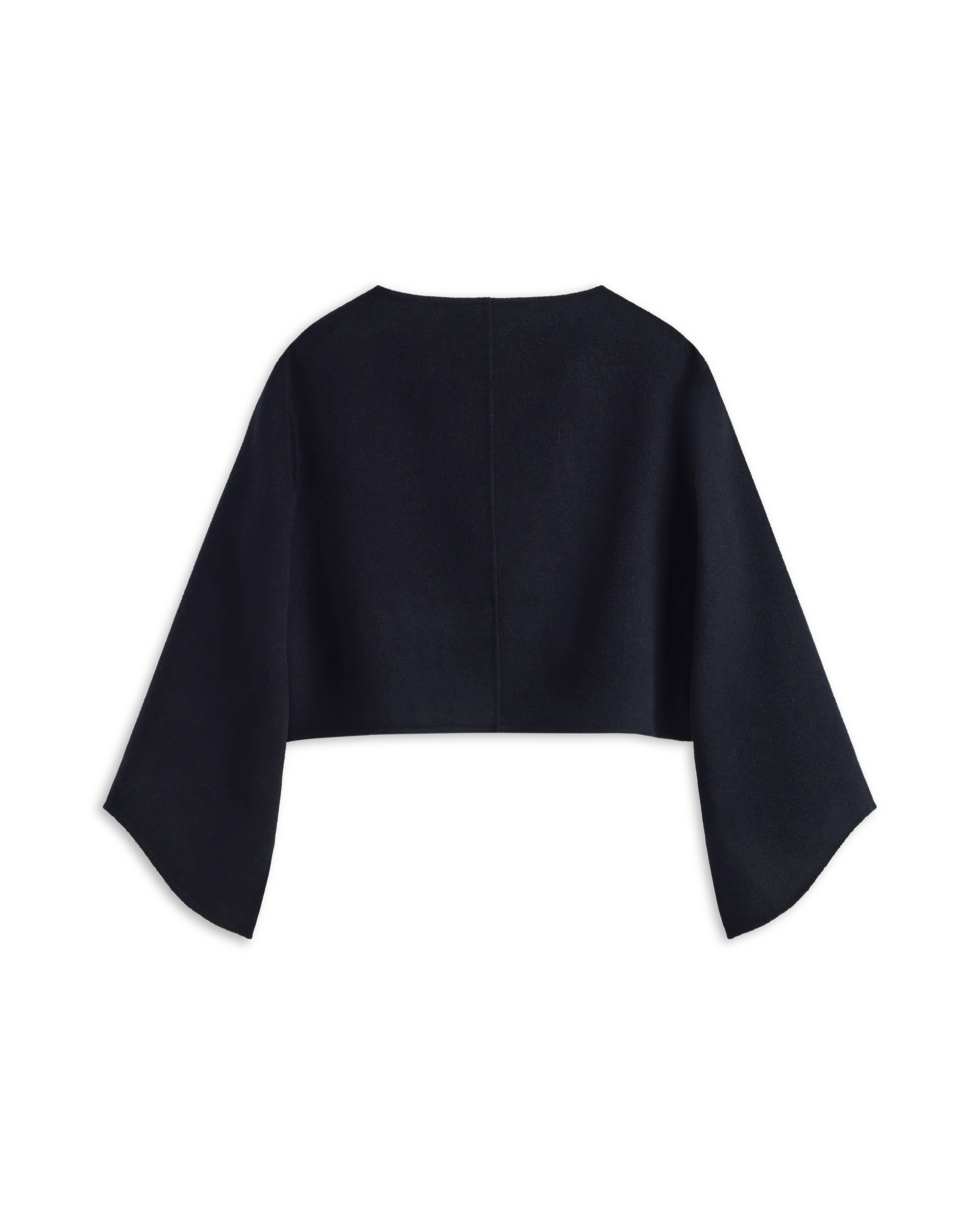 Rosie Cropped Jacket - Navy - Image 3