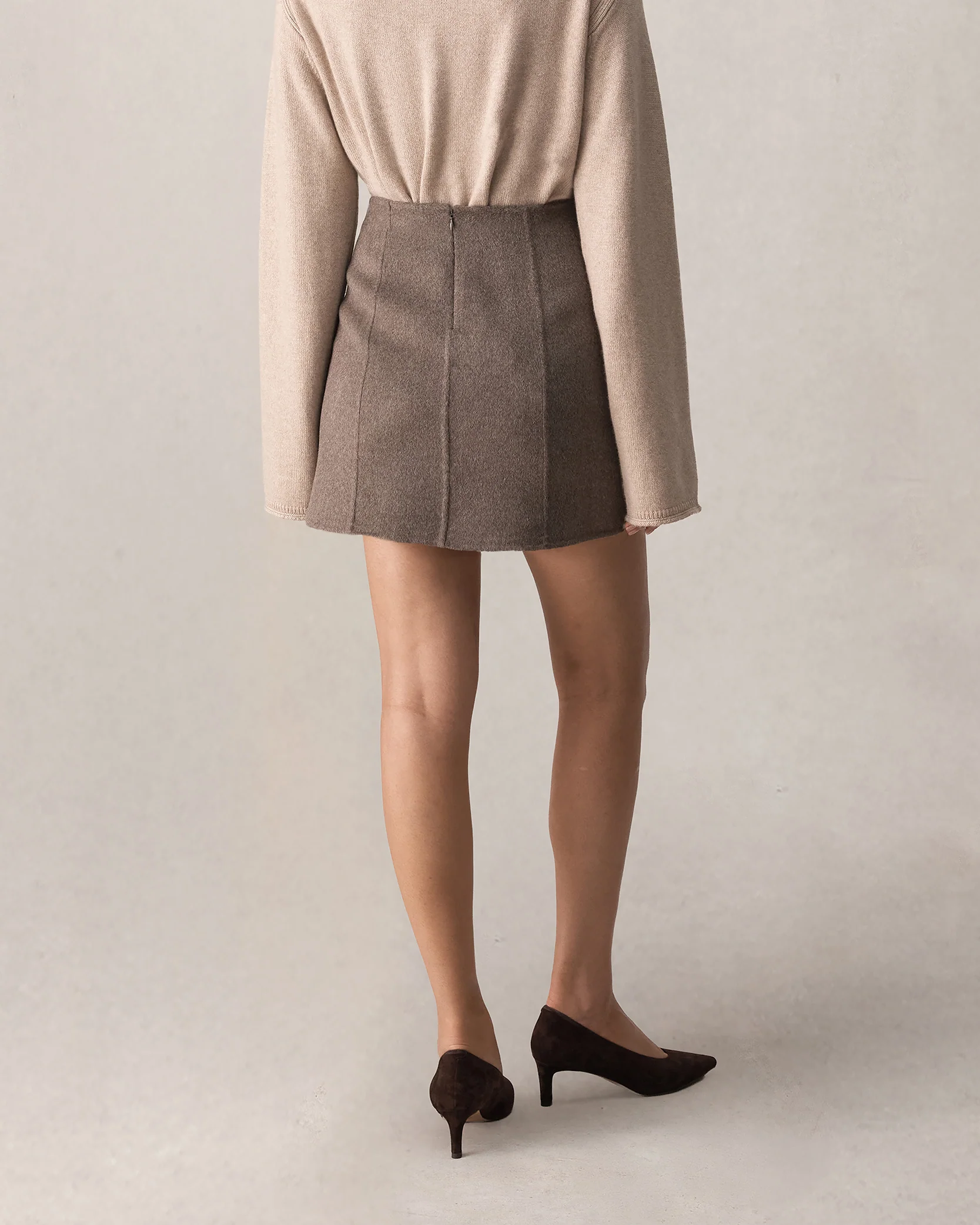 Rosie Mini Skirt - Brindle - Image 6