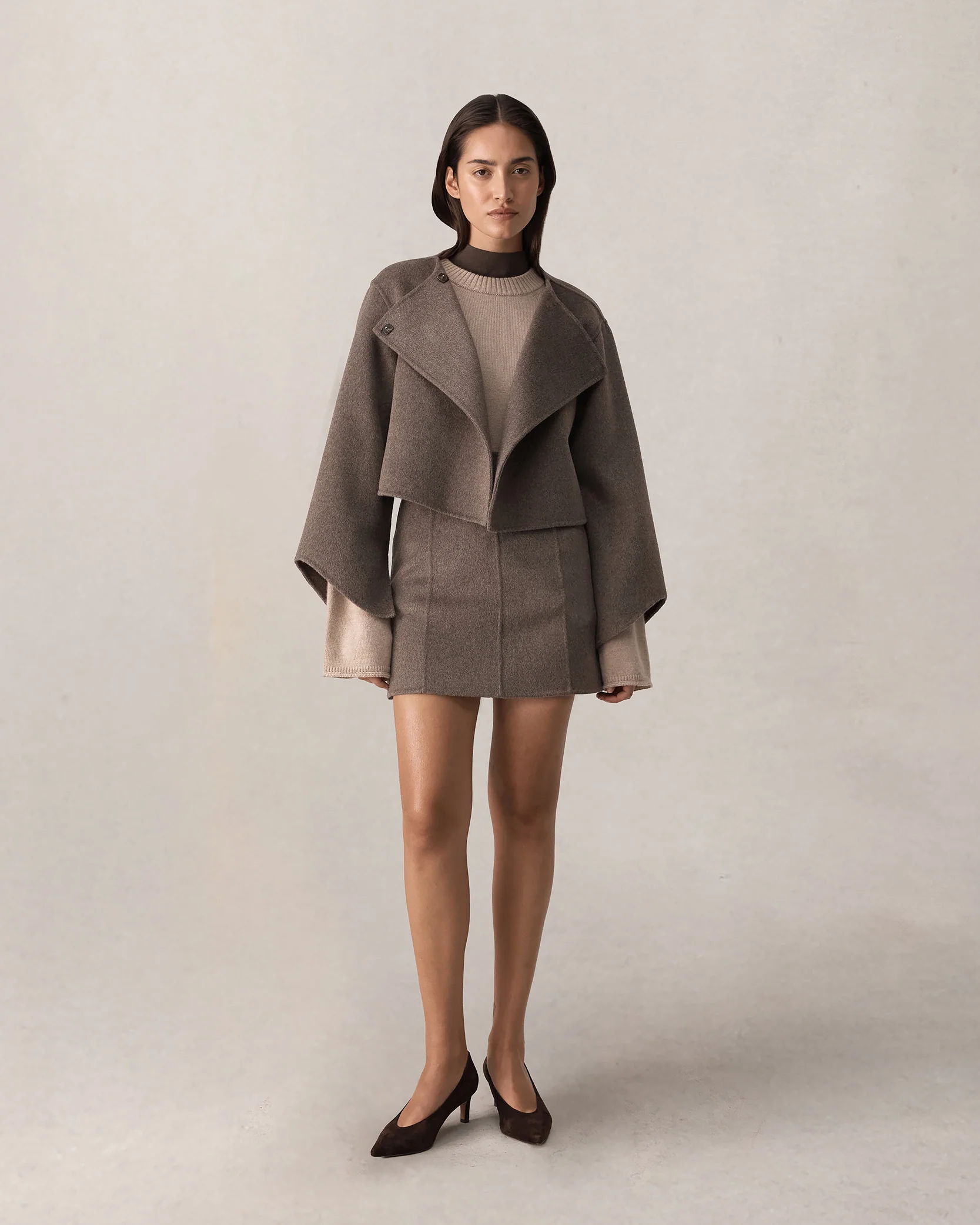 Rosie Mini Skirt - Brindle - Image 8