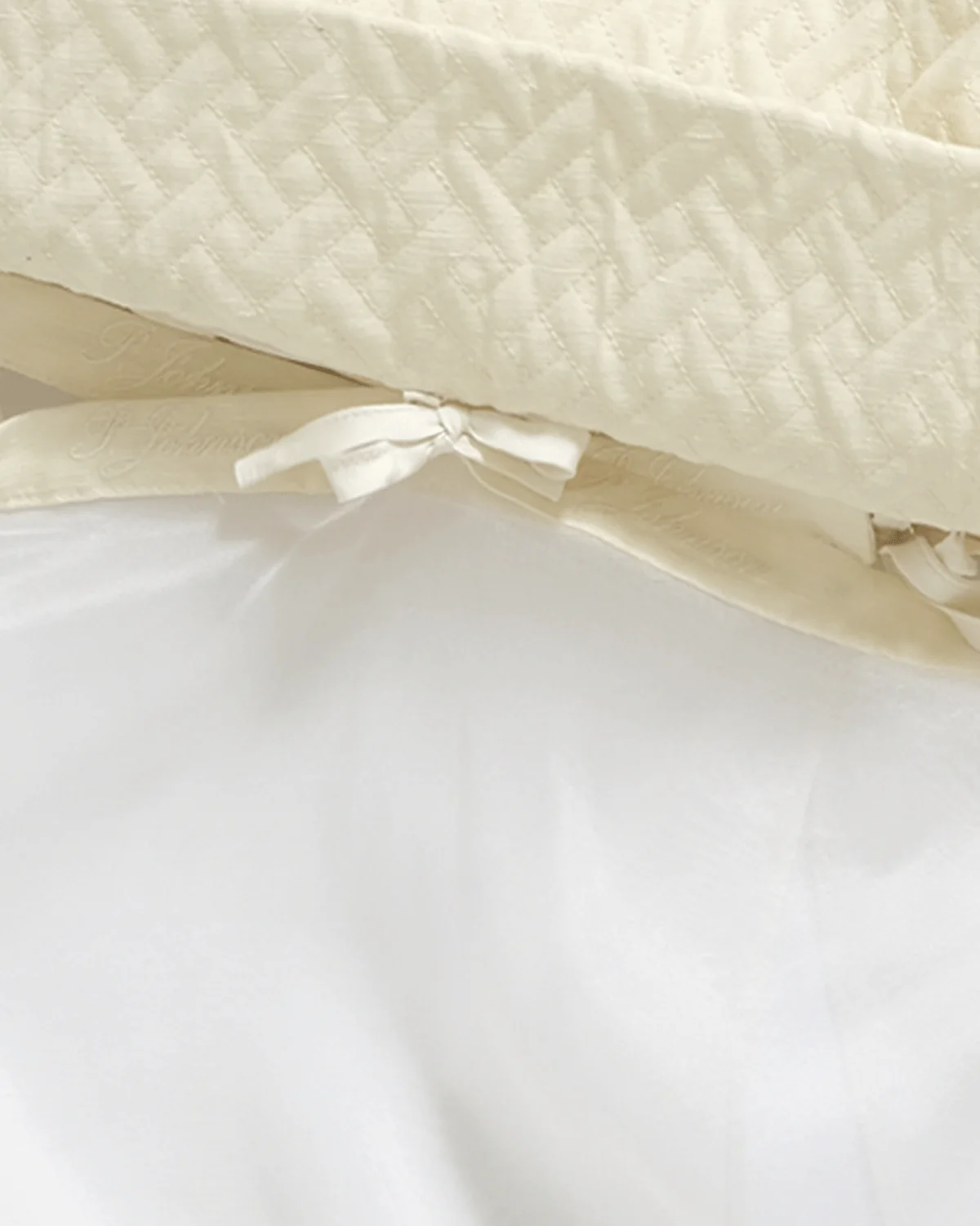 Sabine Strapless Quilted Dress - Antique White - Image 8