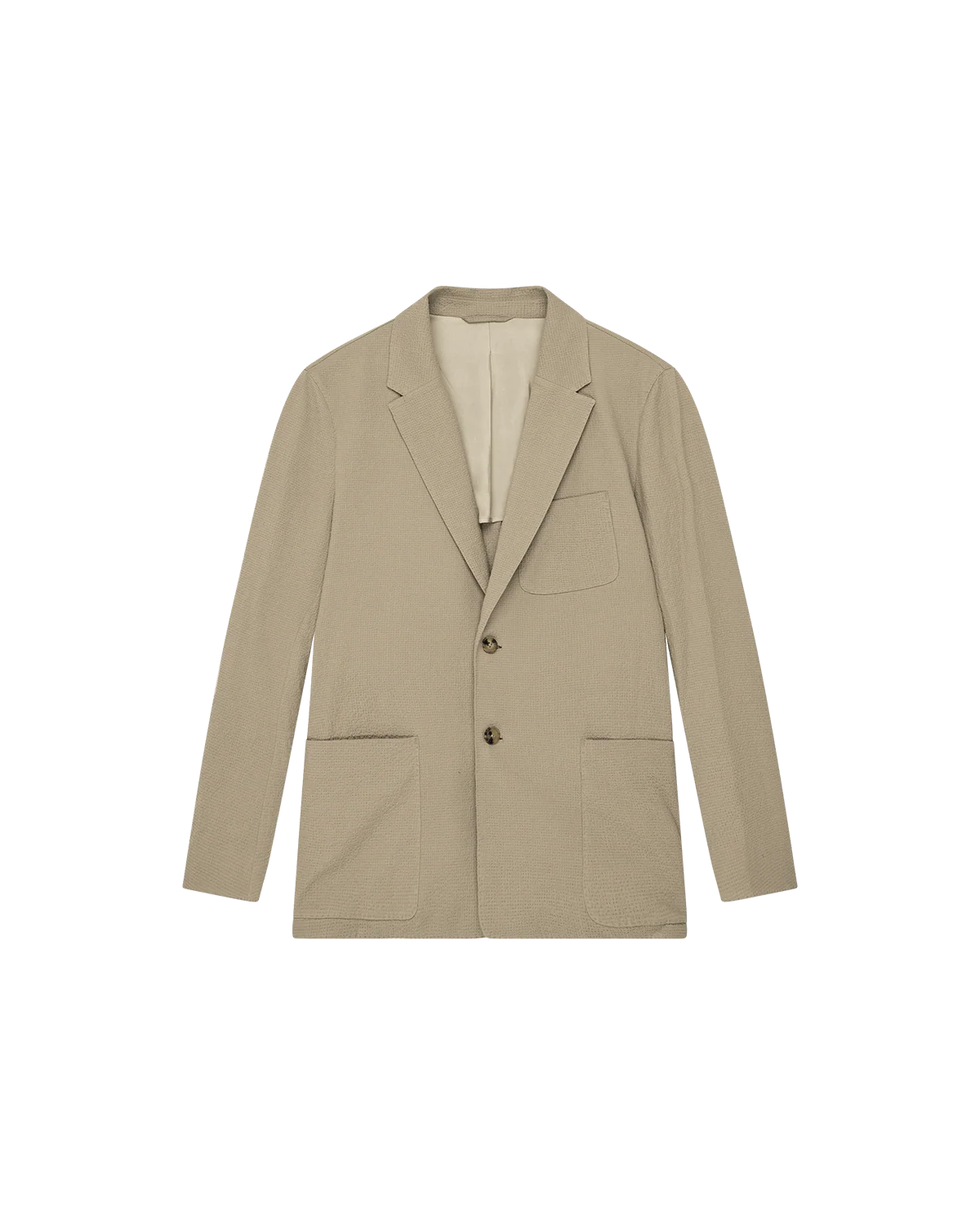 Slack Jacket - Taupe Seersucker - Image 8