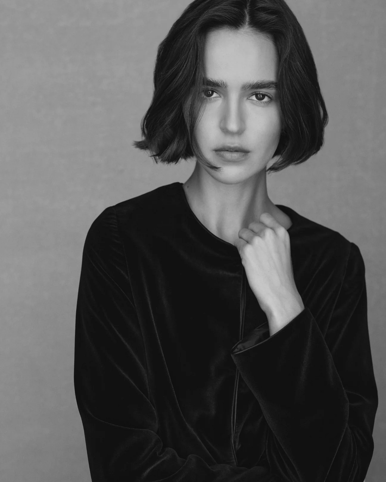 Sofia Jacket - Black Velvet - Image 10