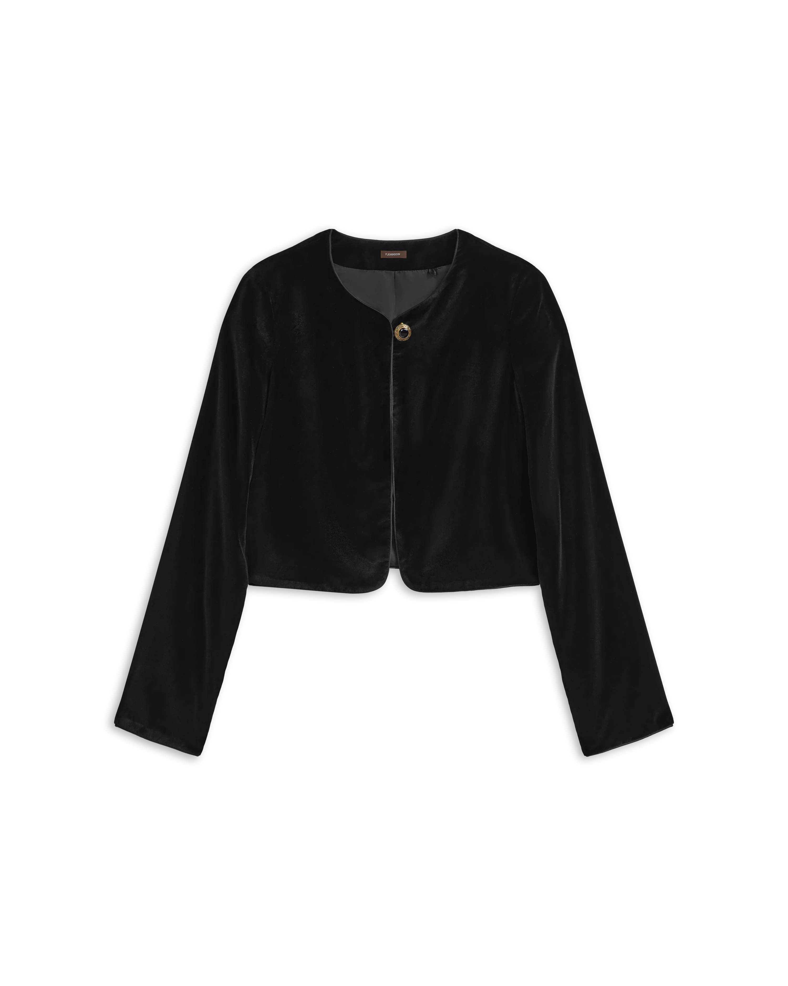 Sofia Jacket - Black Velvet - Image 2