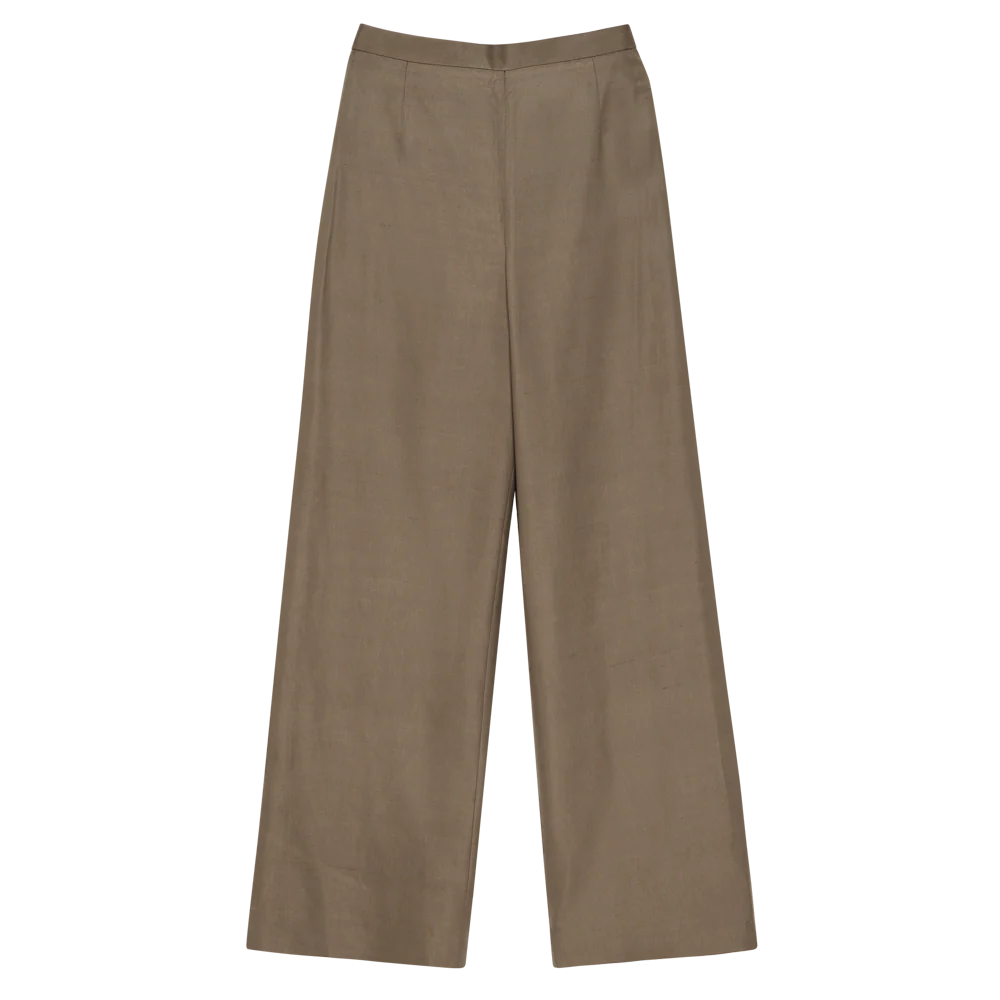 Sofia Trouser - Taupe Dupioni - Image 6
