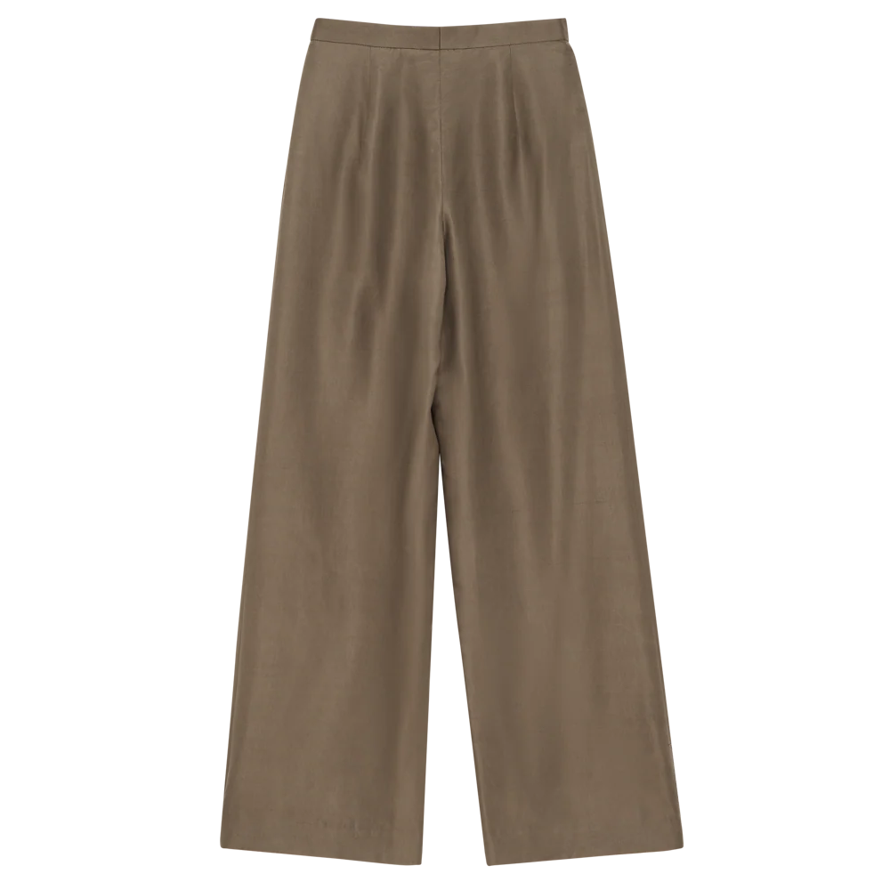 Sofia Trouser - Taupe Dupioni - Image 7