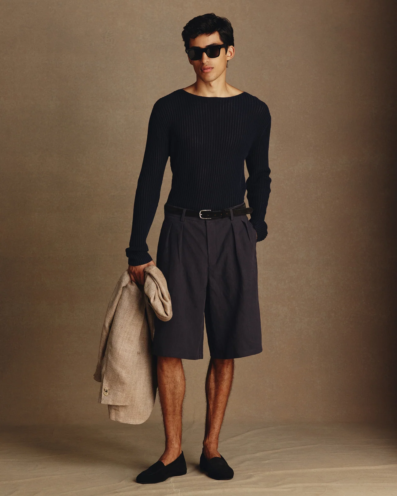Somerset Knit - Navy - Image 4