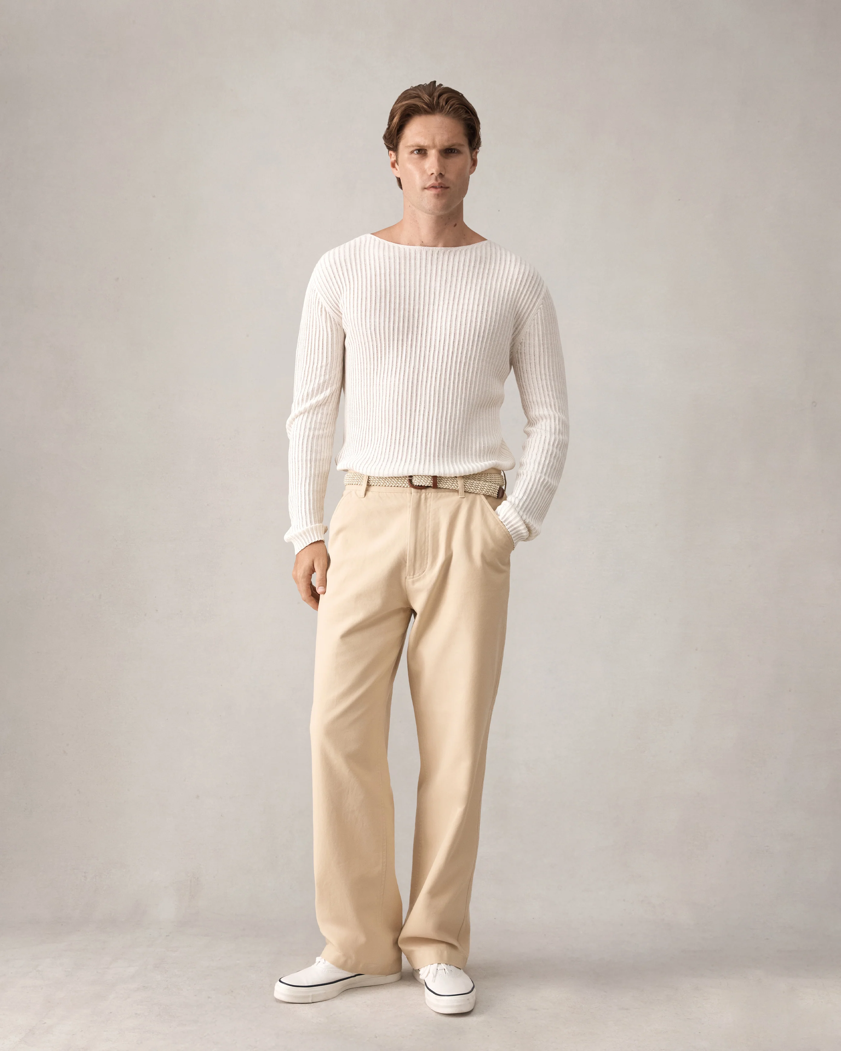 Somerset Knit - White - Image 4