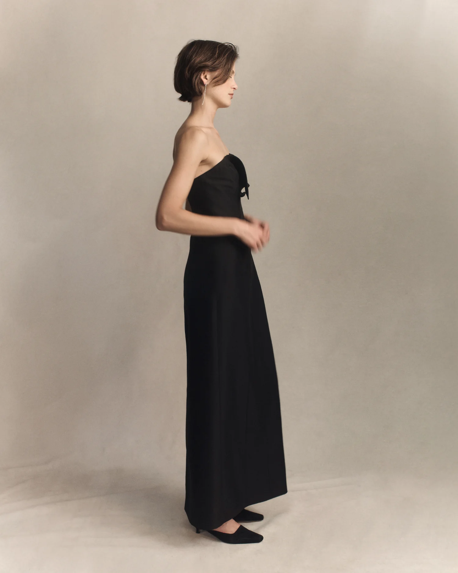 Stella Dress - Black - Image 3