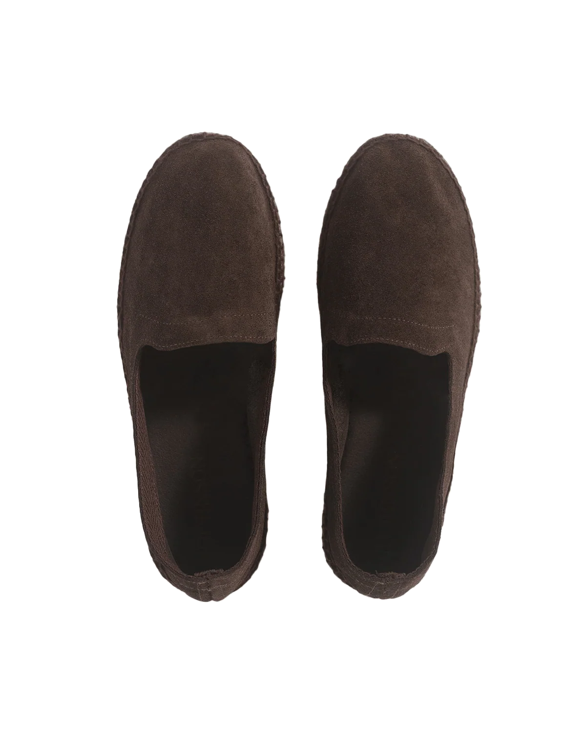 Suede Tonal Espadrille - Espresso - Image 3