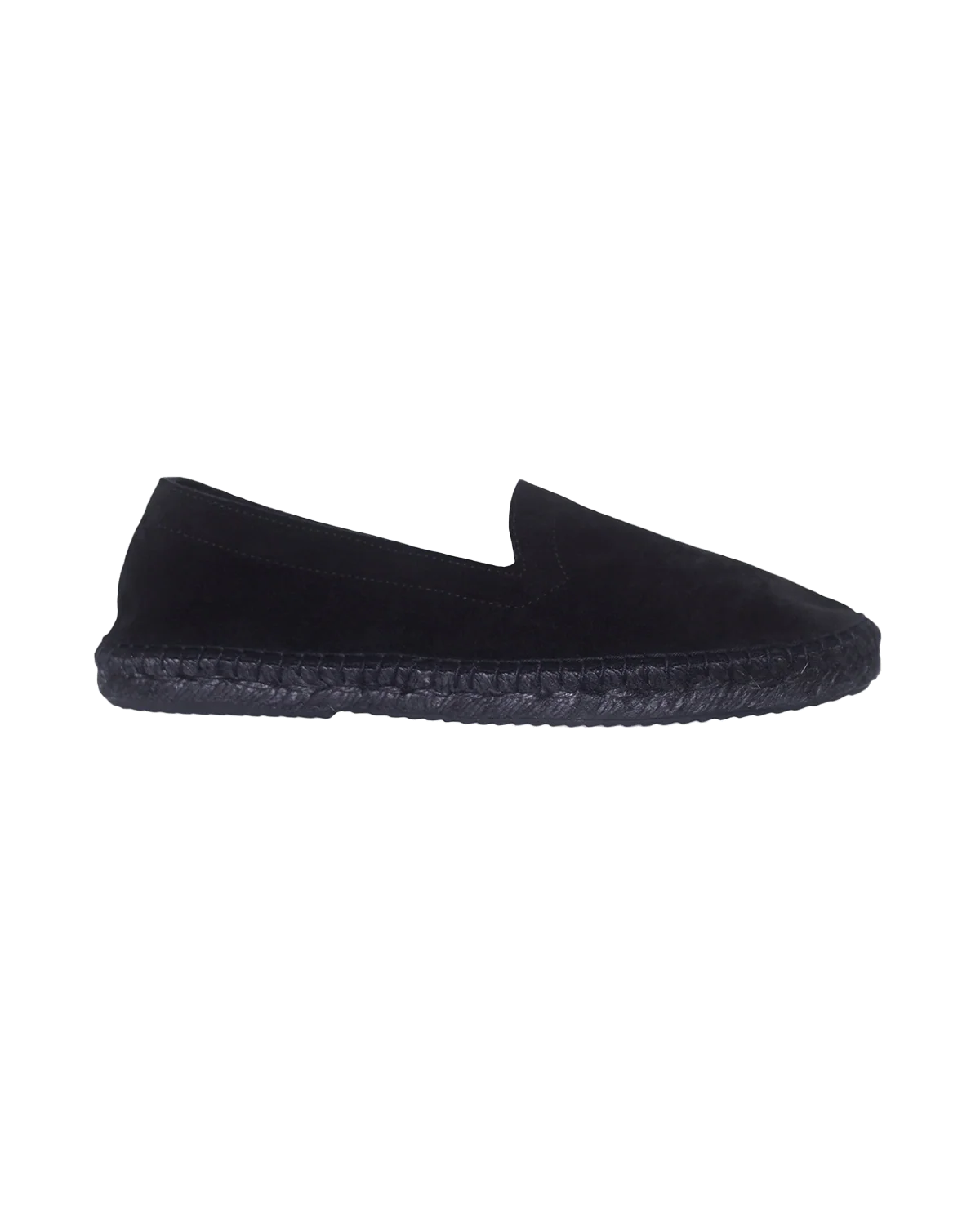 Suede Tonal Espadrille - Navy - Image 4