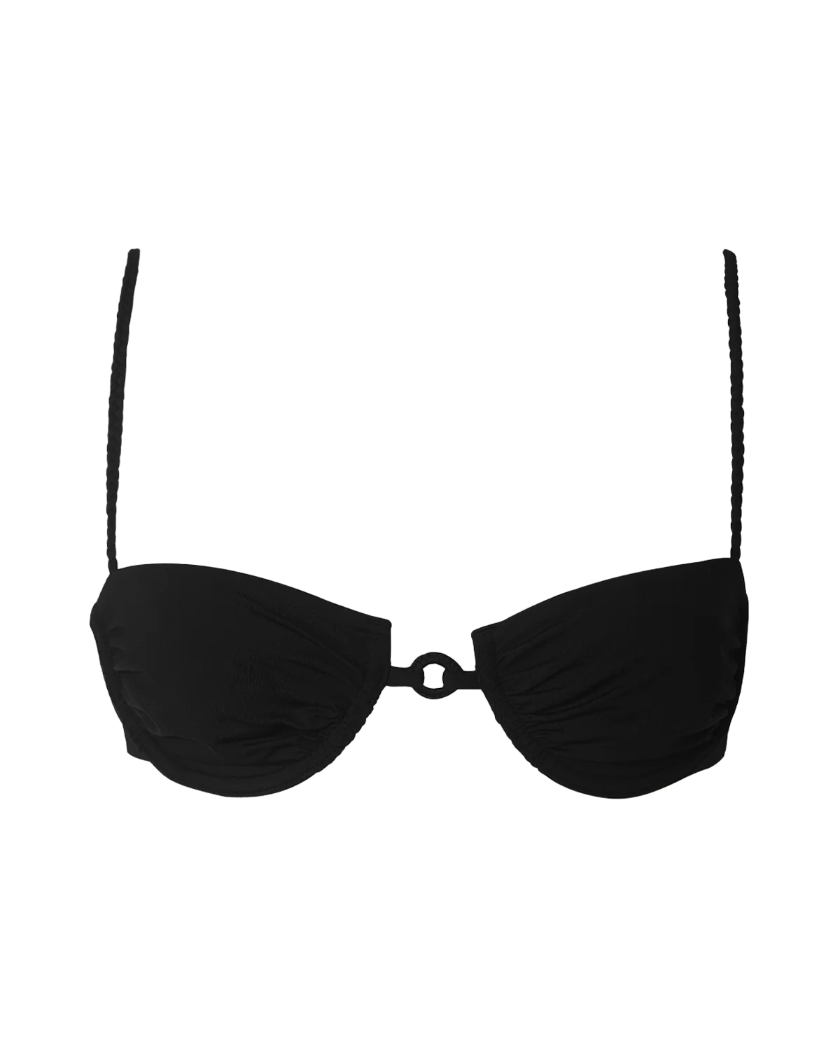 Tamsin Bikini Top - Black - Image 5