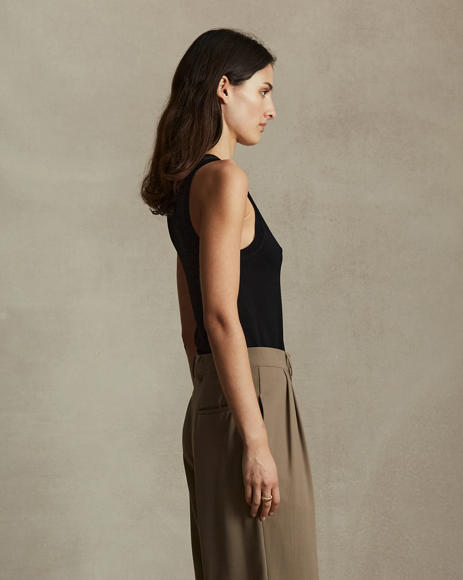 Tessa Tank - Black - Image 4