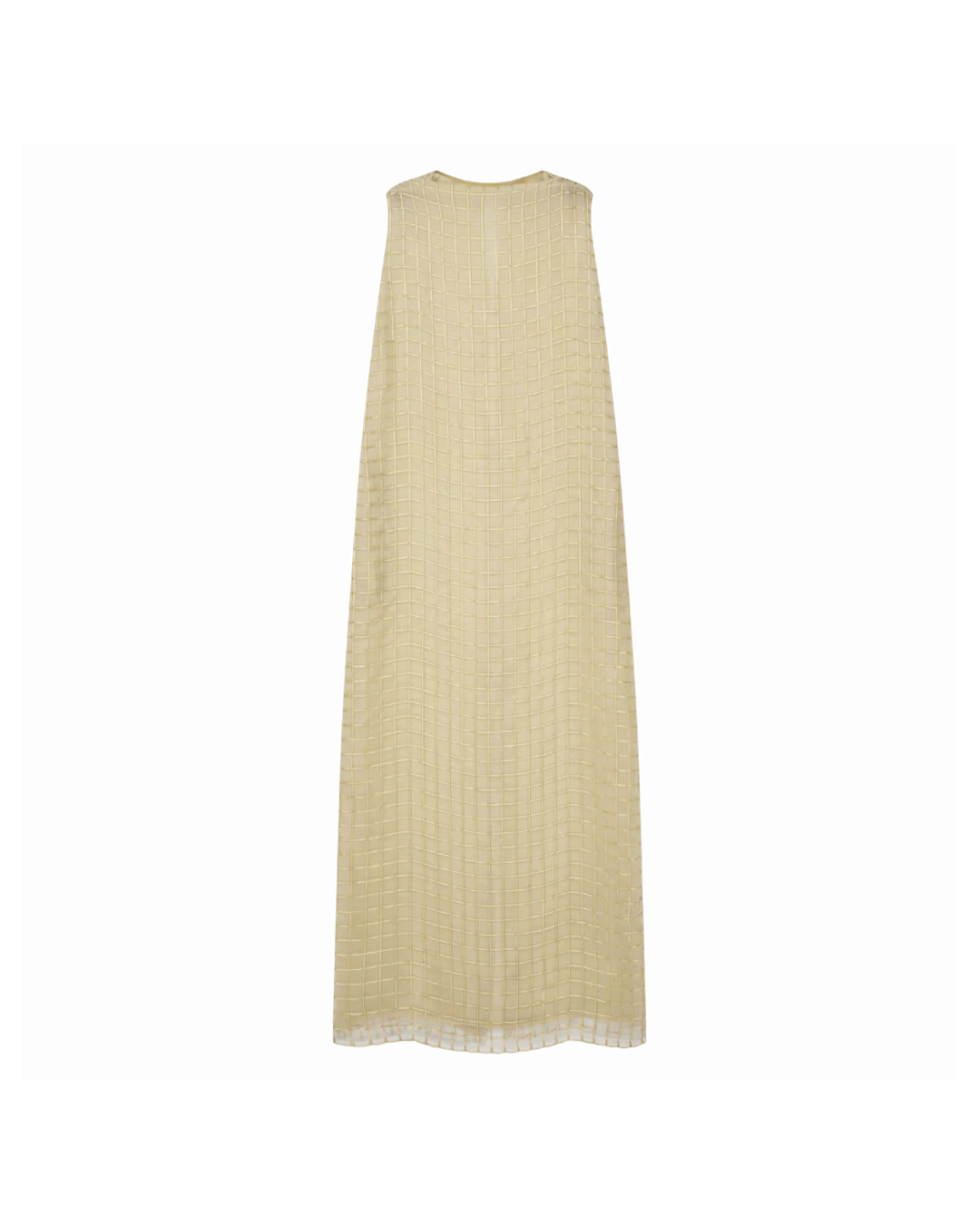 Tia Dress - Gold Check - Image 5