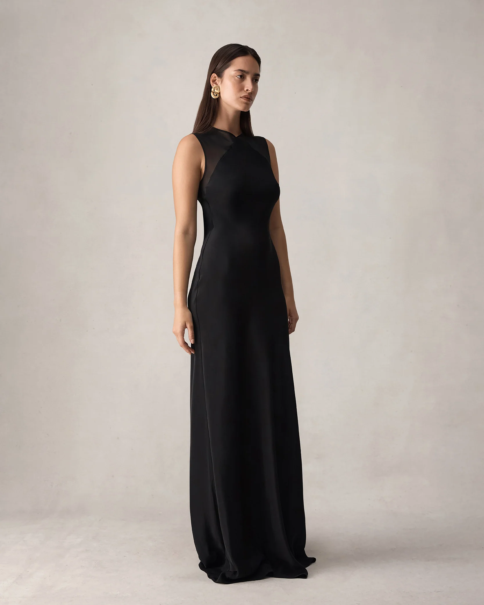 Tina Dress - Black - Image 5