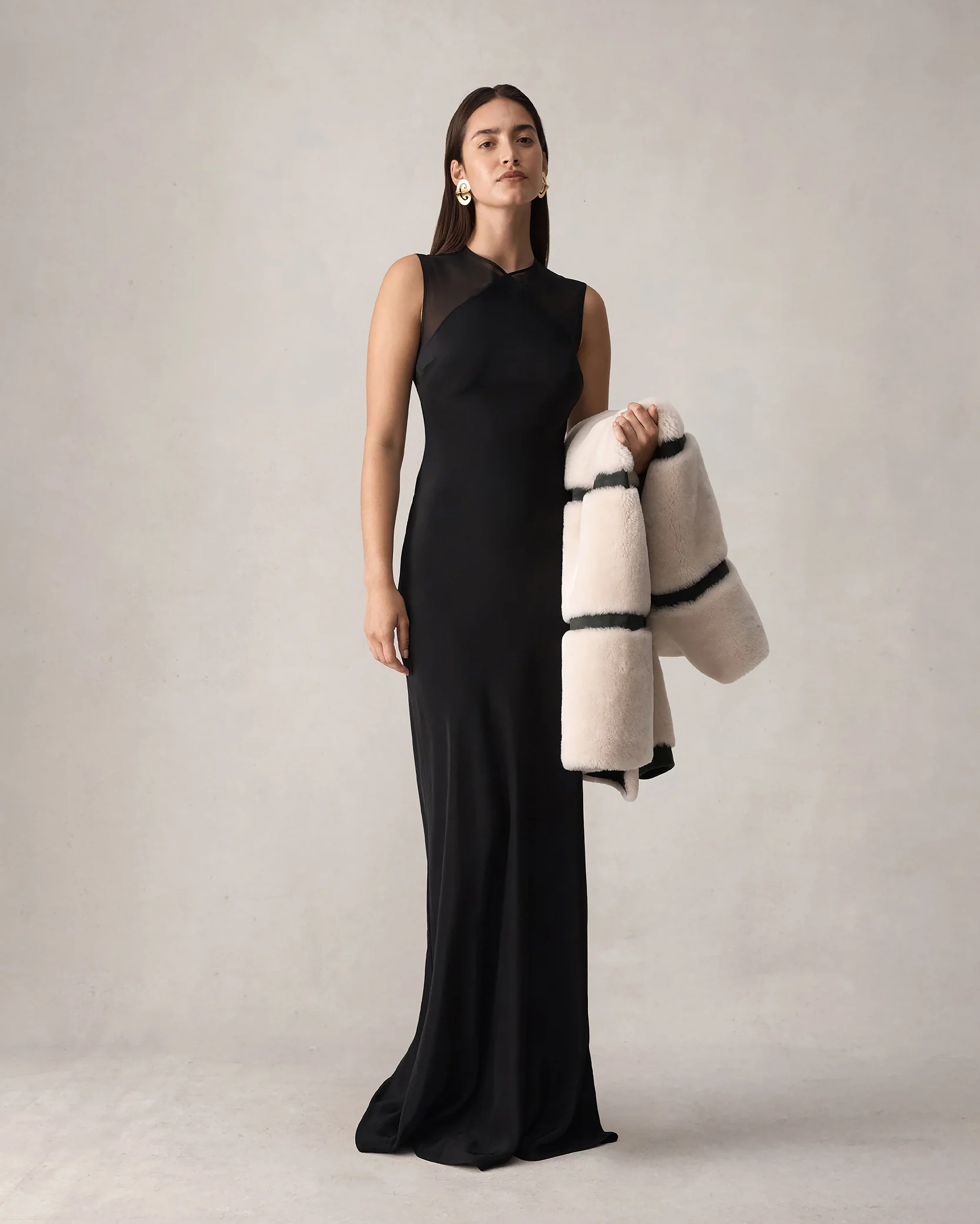 Tina Dress - Black - Image 8