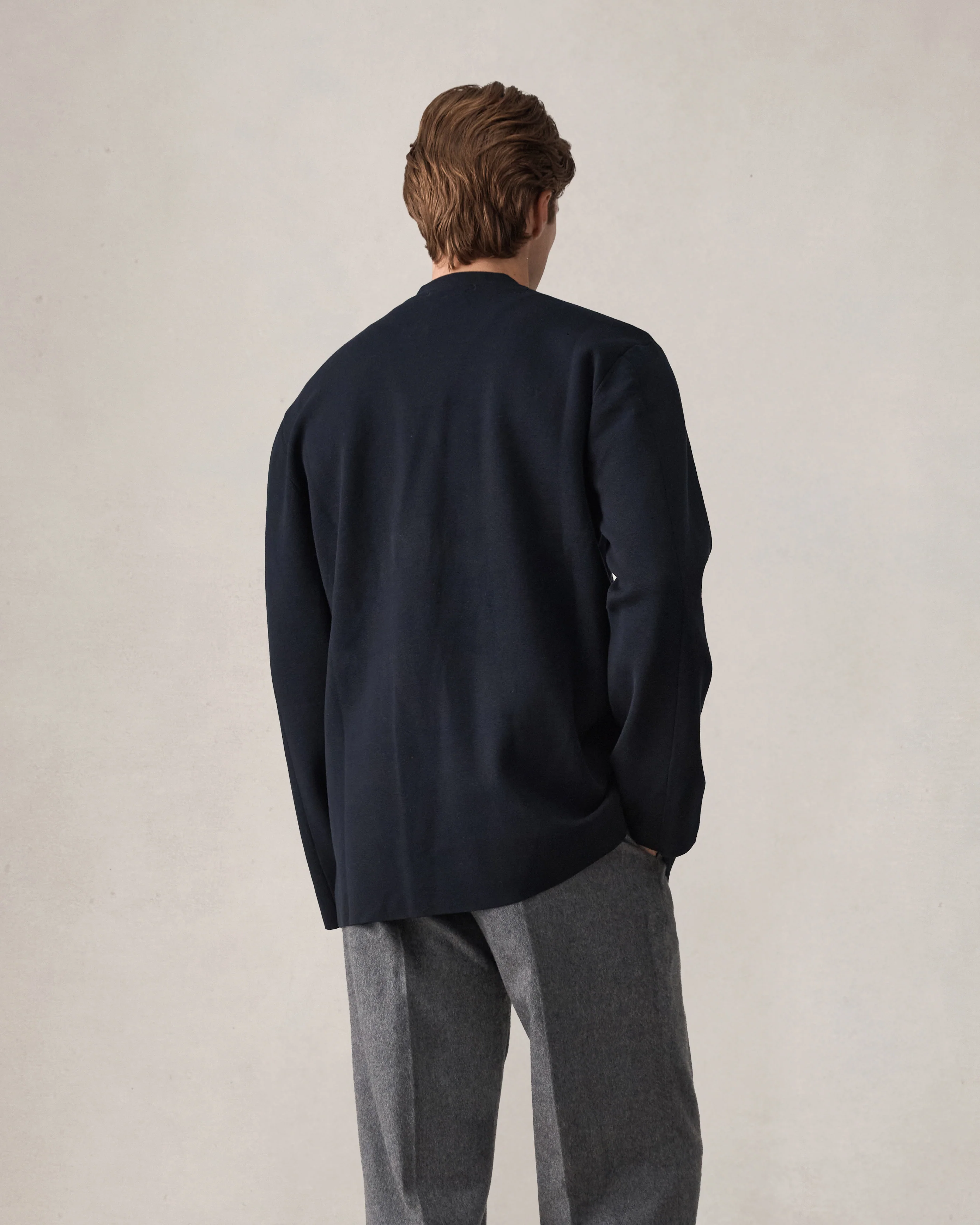 Torino Jacket - Navy - Image 6