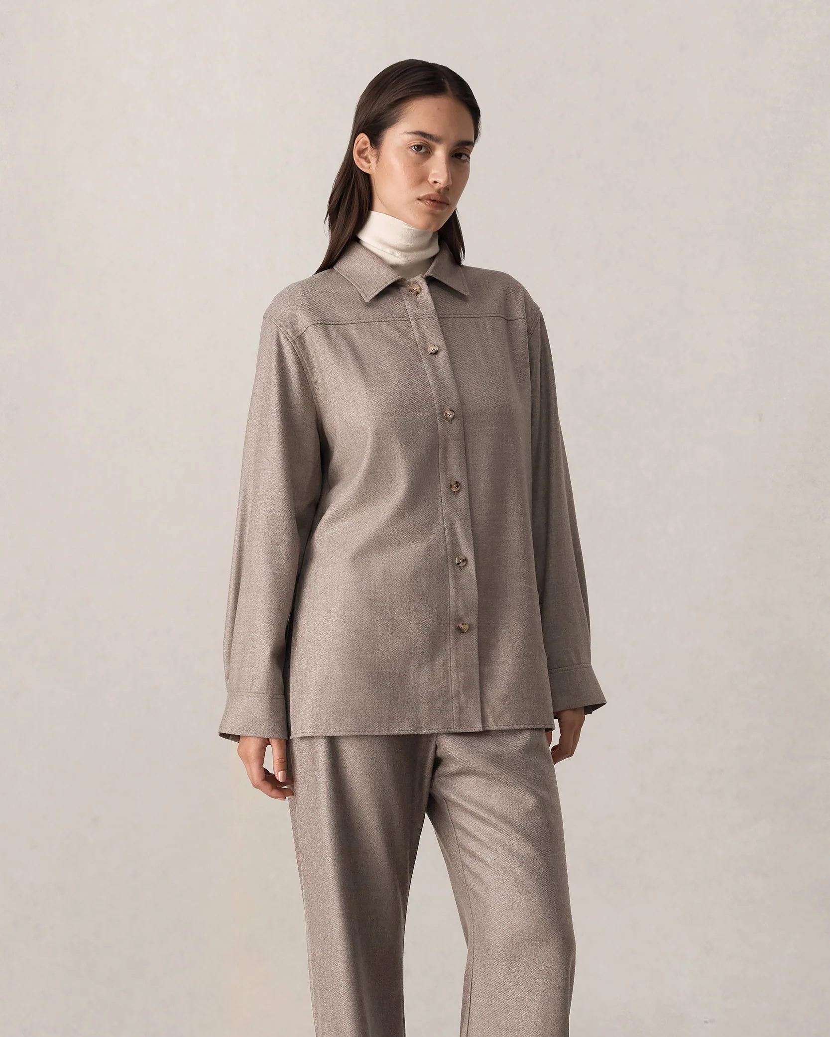 Vreeland Shirt Jacket - Oat