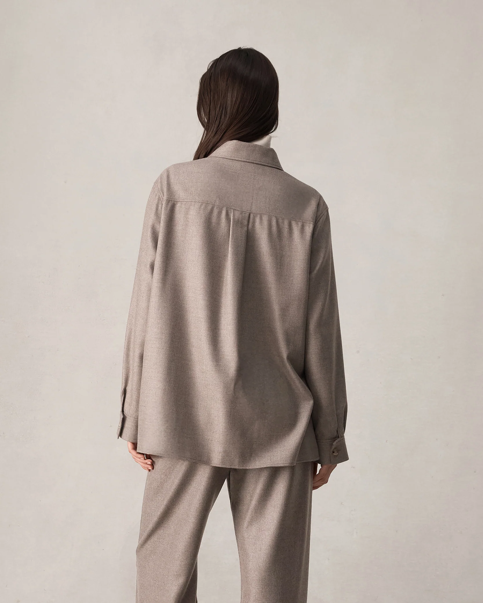 Vreeland Shirt Jacket - Oat - Image 5