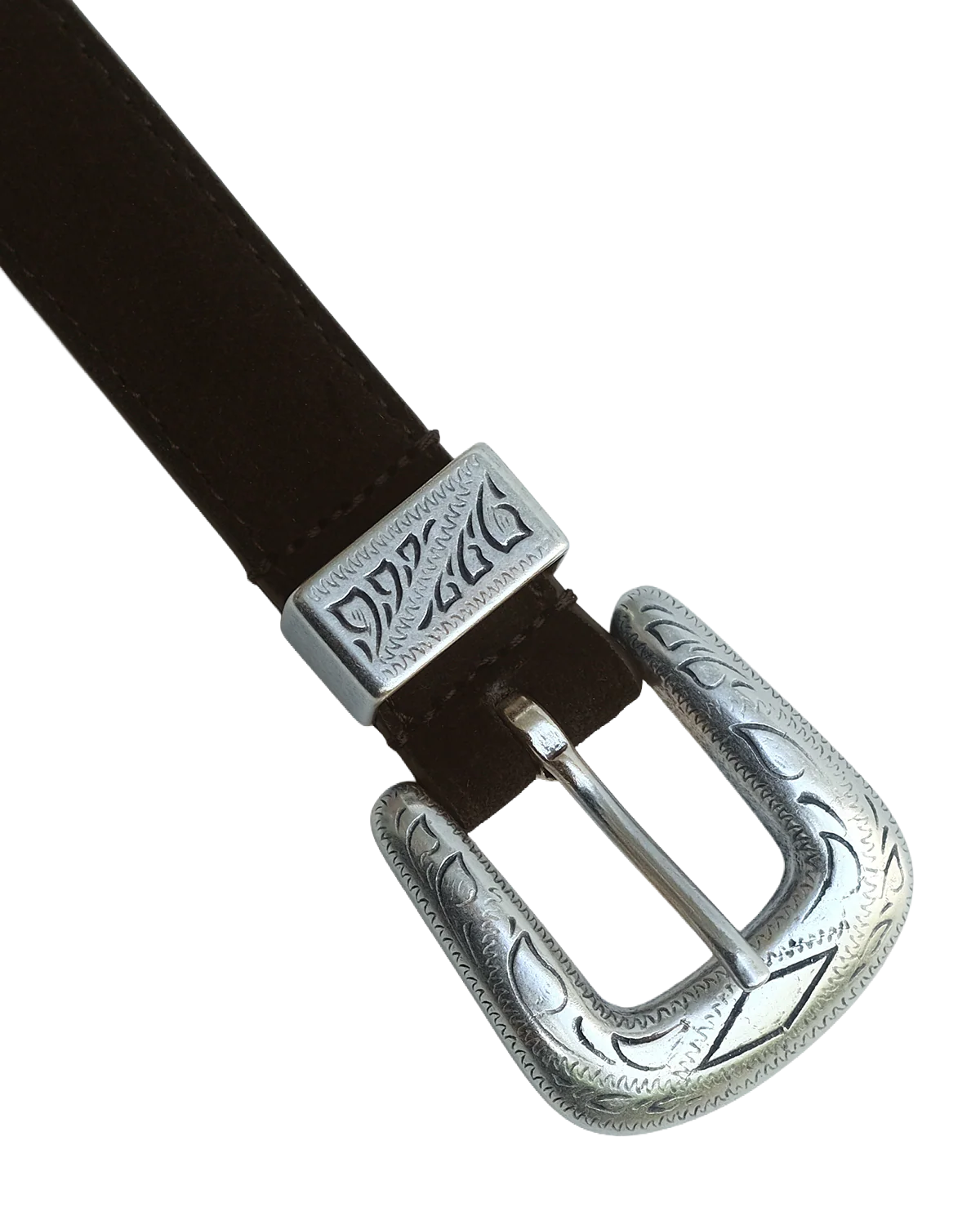 Western Belt - Chocolate - Image 2