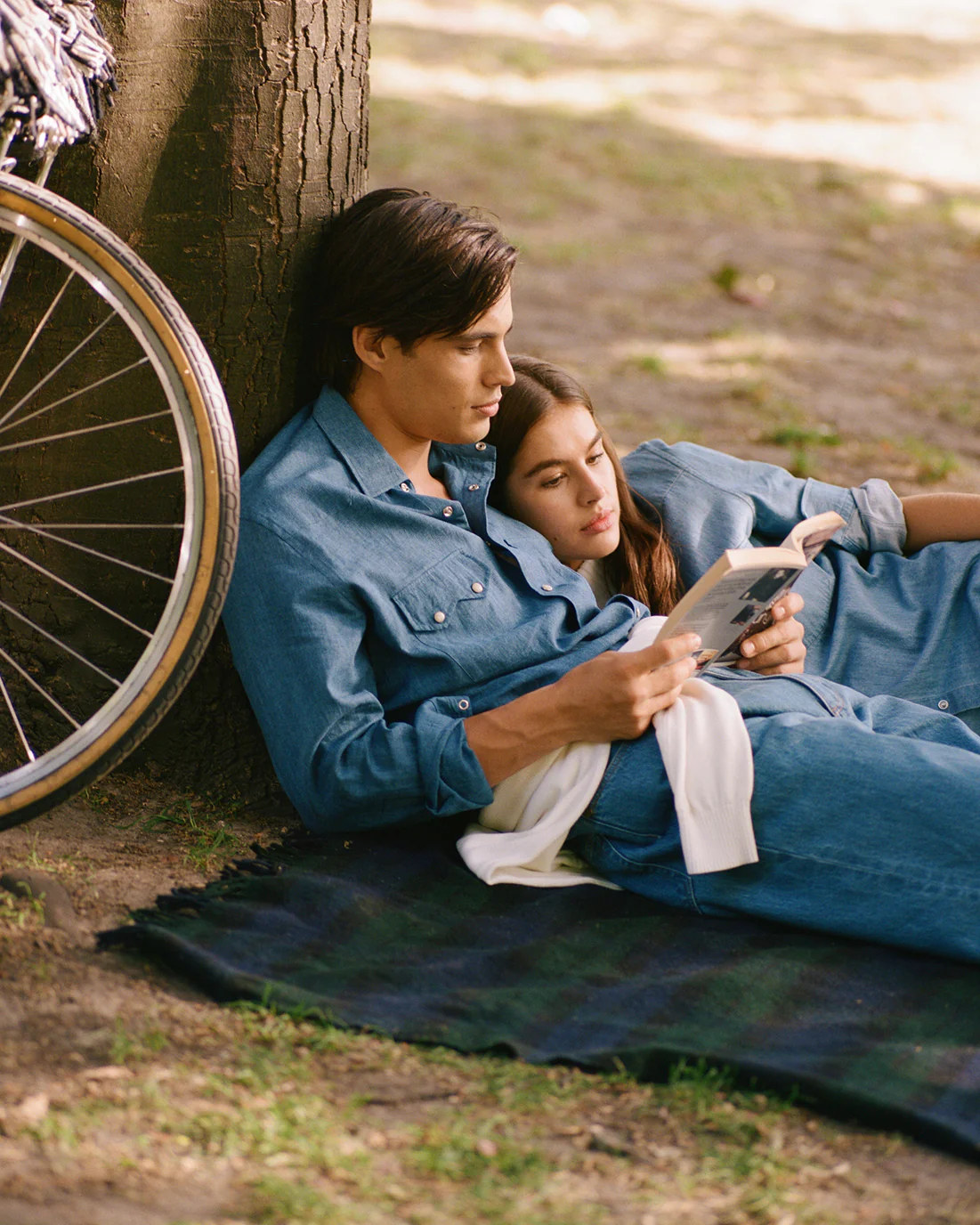 Western Shirt - Linen Check - Image 4