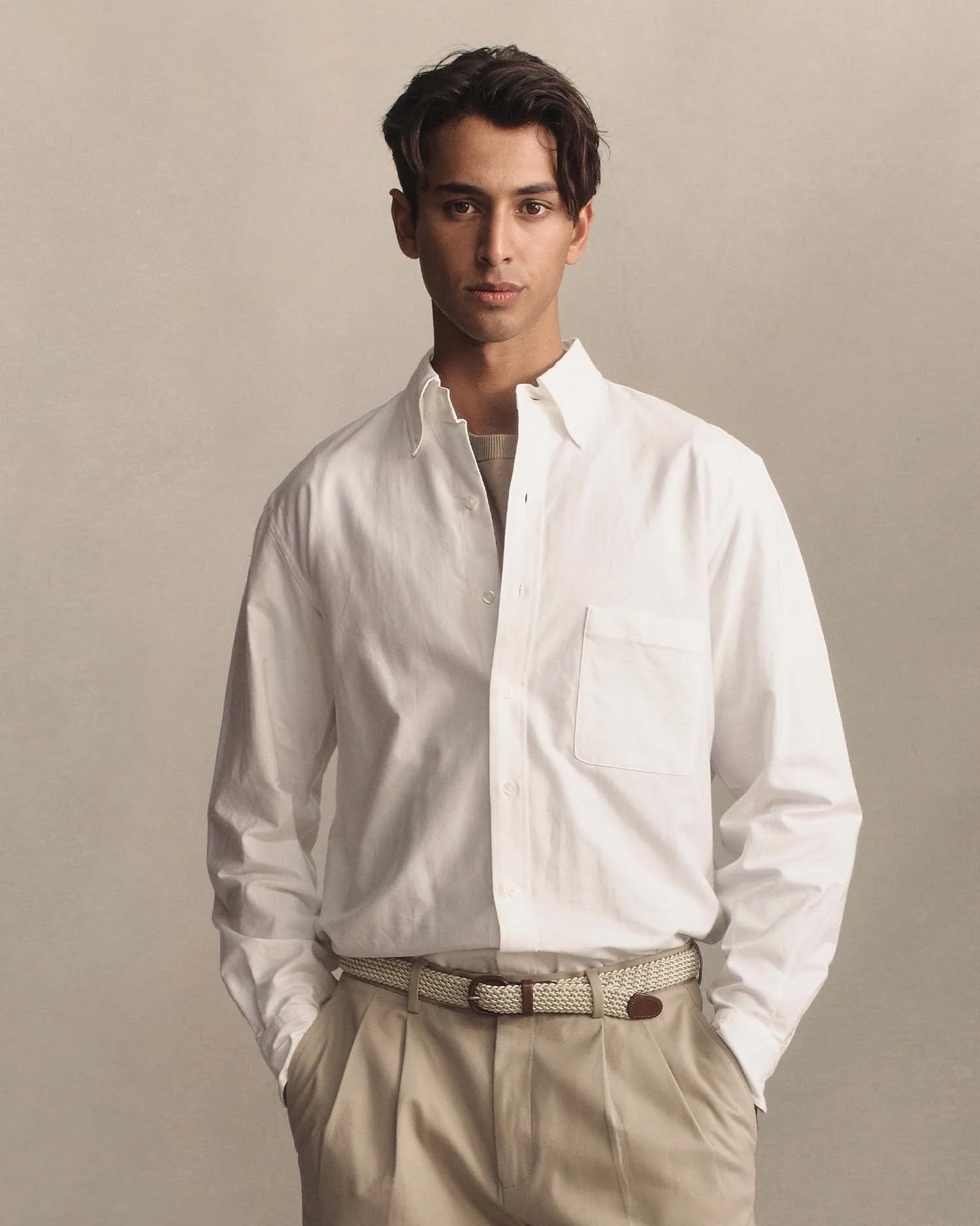Oxford Shirt - White - Image 3