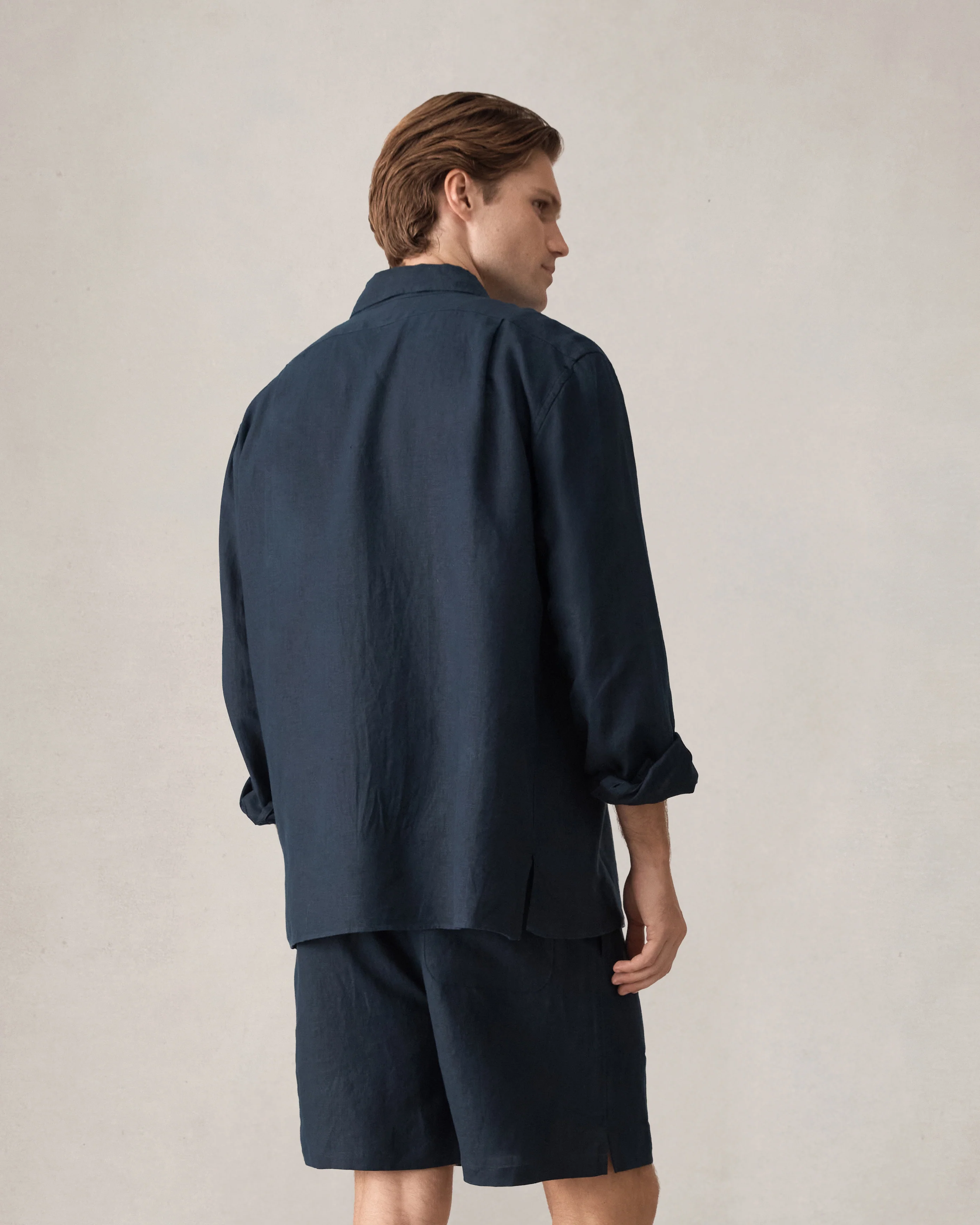 Willis Shirt - Navy - Image 9