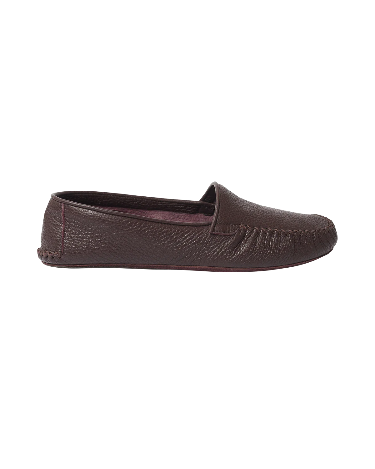 Soft Moccasin - Wine Deerskin - Image 4