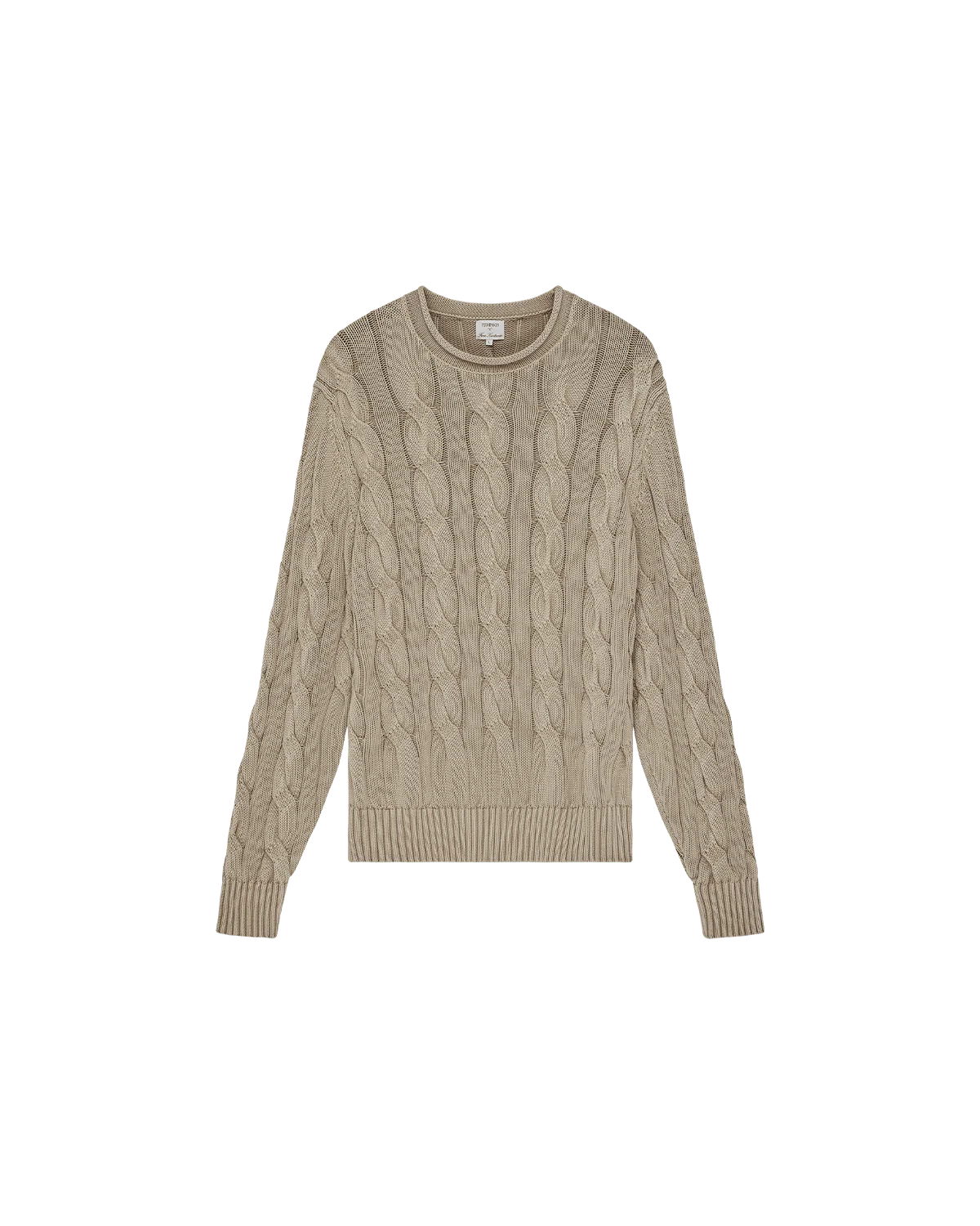 Yachtie Cable Sweater - Beige - Image 5