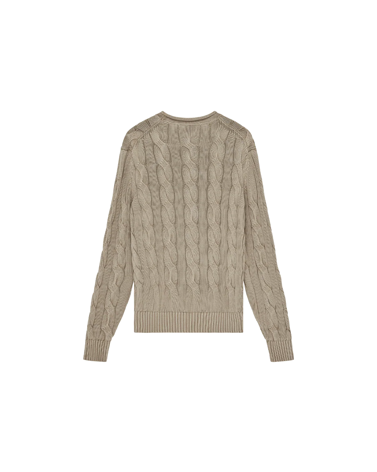 Yachtie Cable Sweater - Beige - Image 6