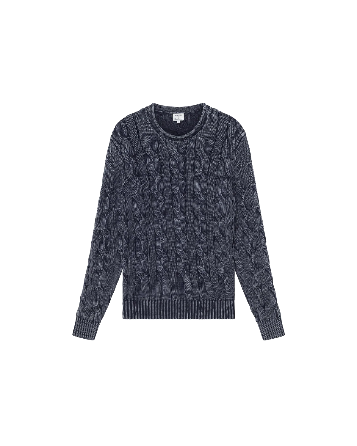 Yachtie Cable Sweater - Navy - Image 5