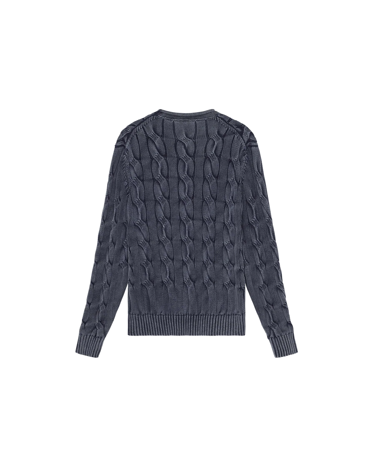Yachtie Cable Sweater - Navy - Image 6