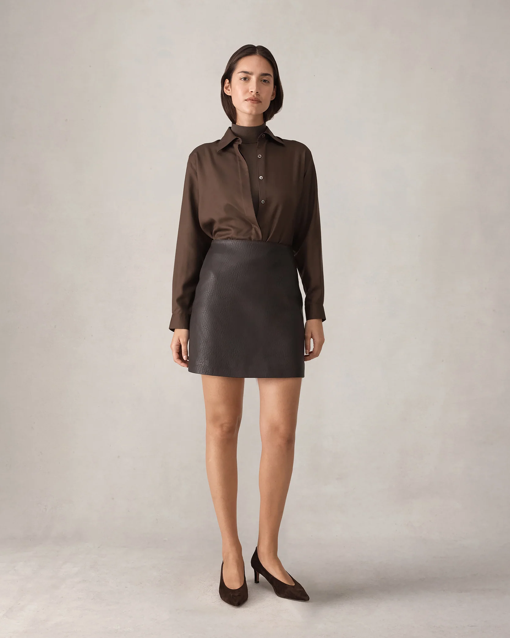 Zoë Skirt - Espresso - Image 7